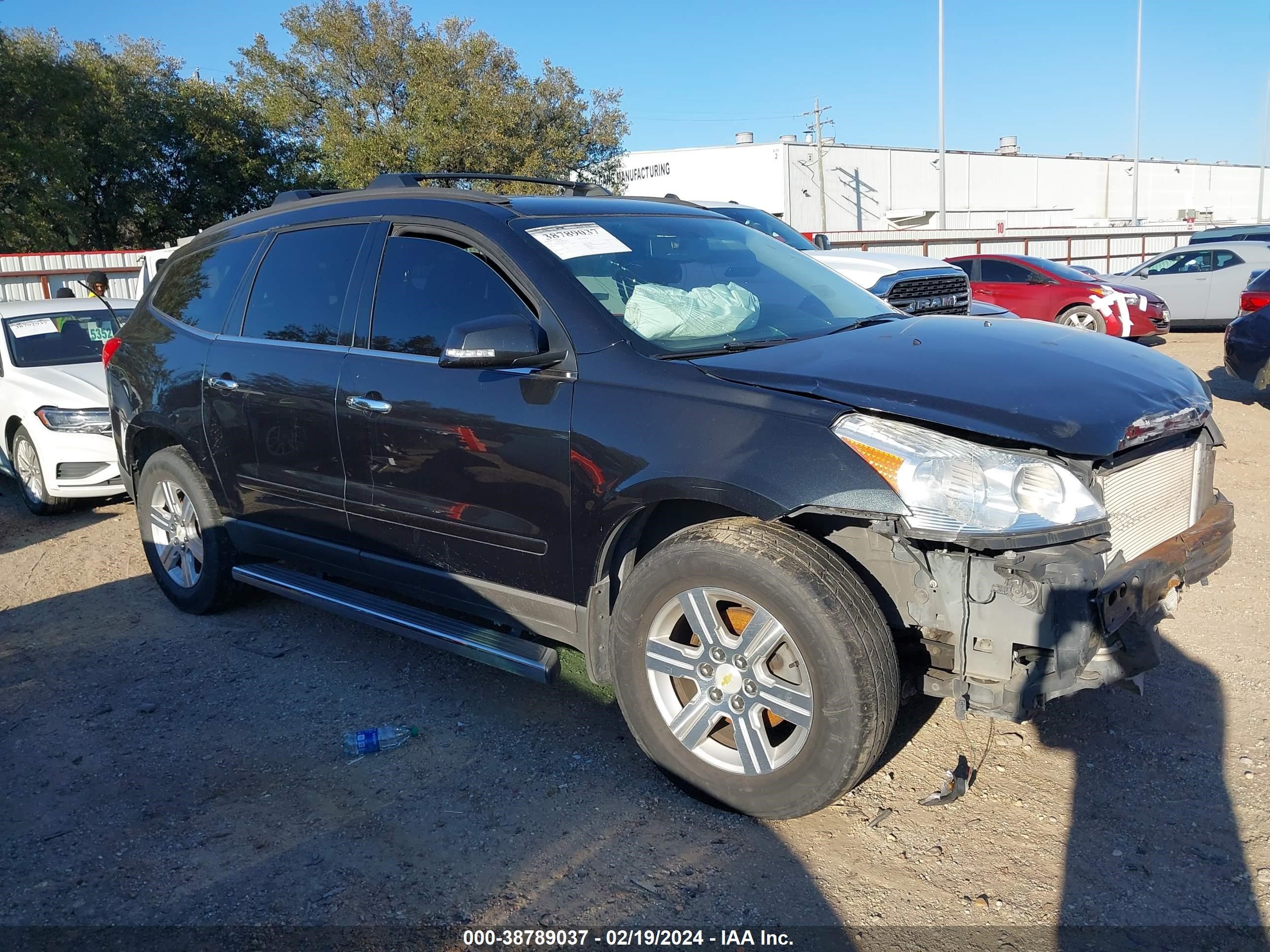 CHEVROLET TRAVERSE 2012 1gnkrjedxcj343355