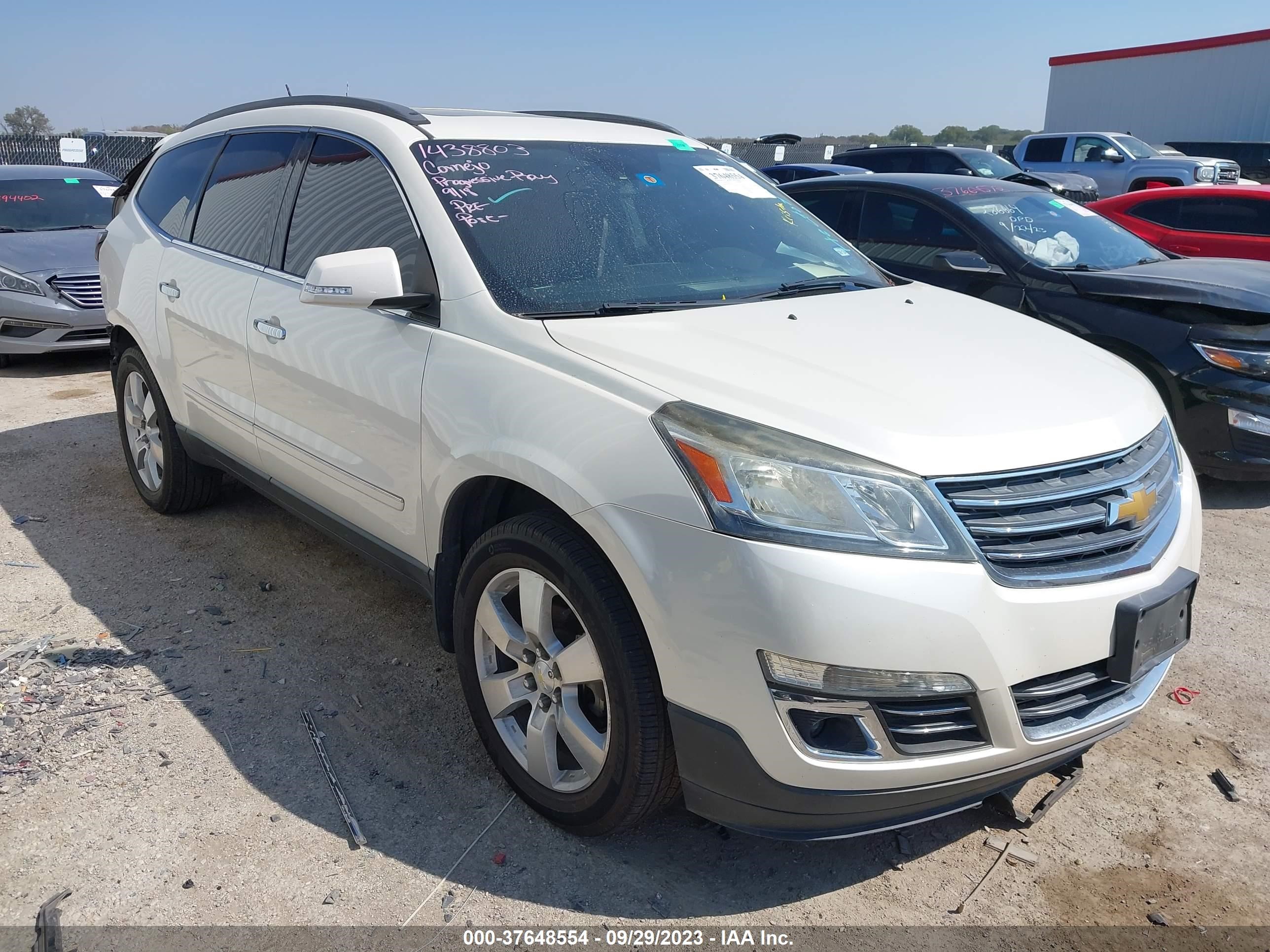 CHEVROLET TRAVERSE 2014 1gnkrjkd3ej159446