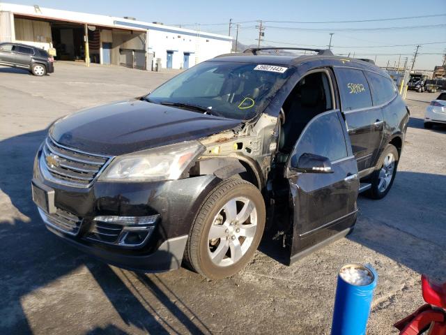 CHEVROLET TRAVERSE L 2014 1gnkrjkdxej283553