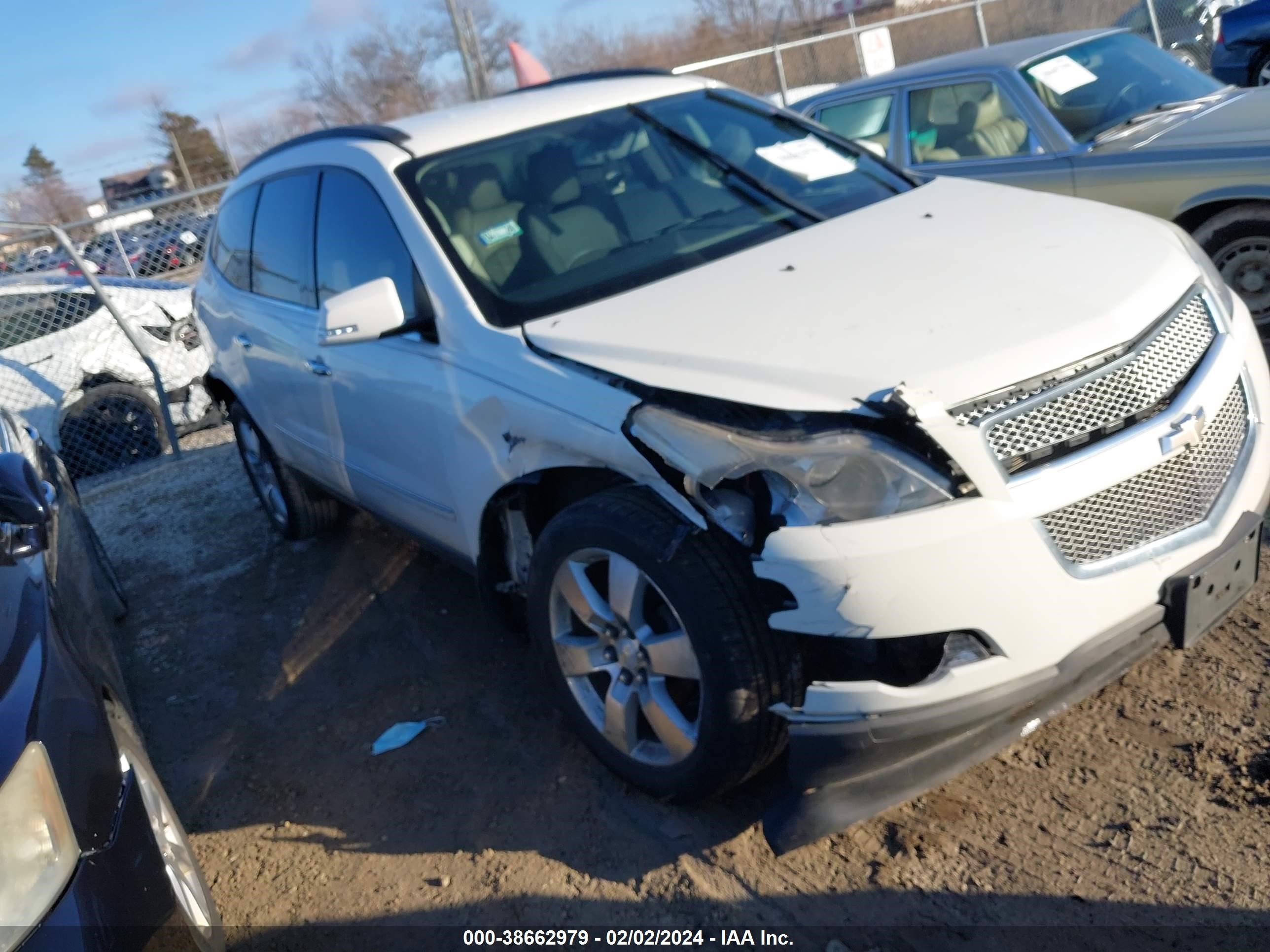 CHEVROLET TRAVERSE 2012 1gnkrled1cj226968