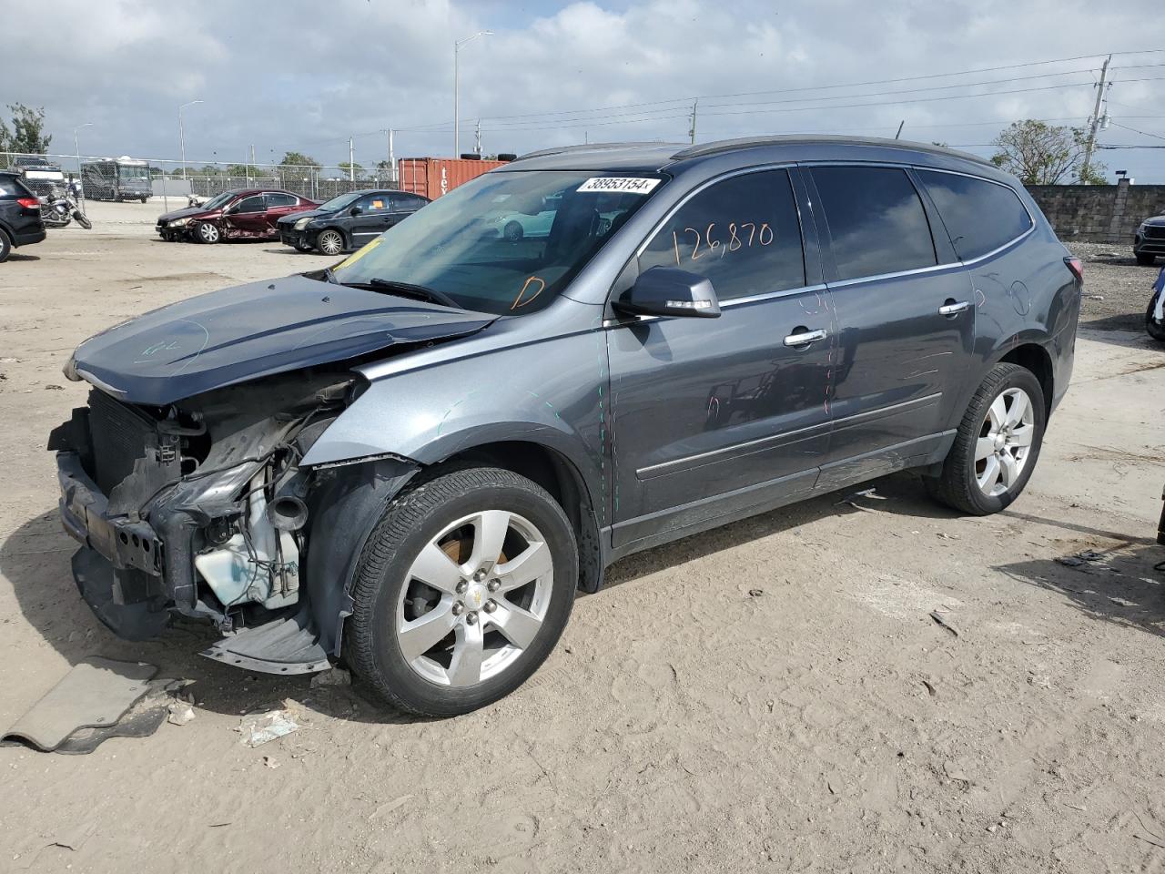 CHEVROLET TRAVERSE 2013 1gnkrlkd8dj135279