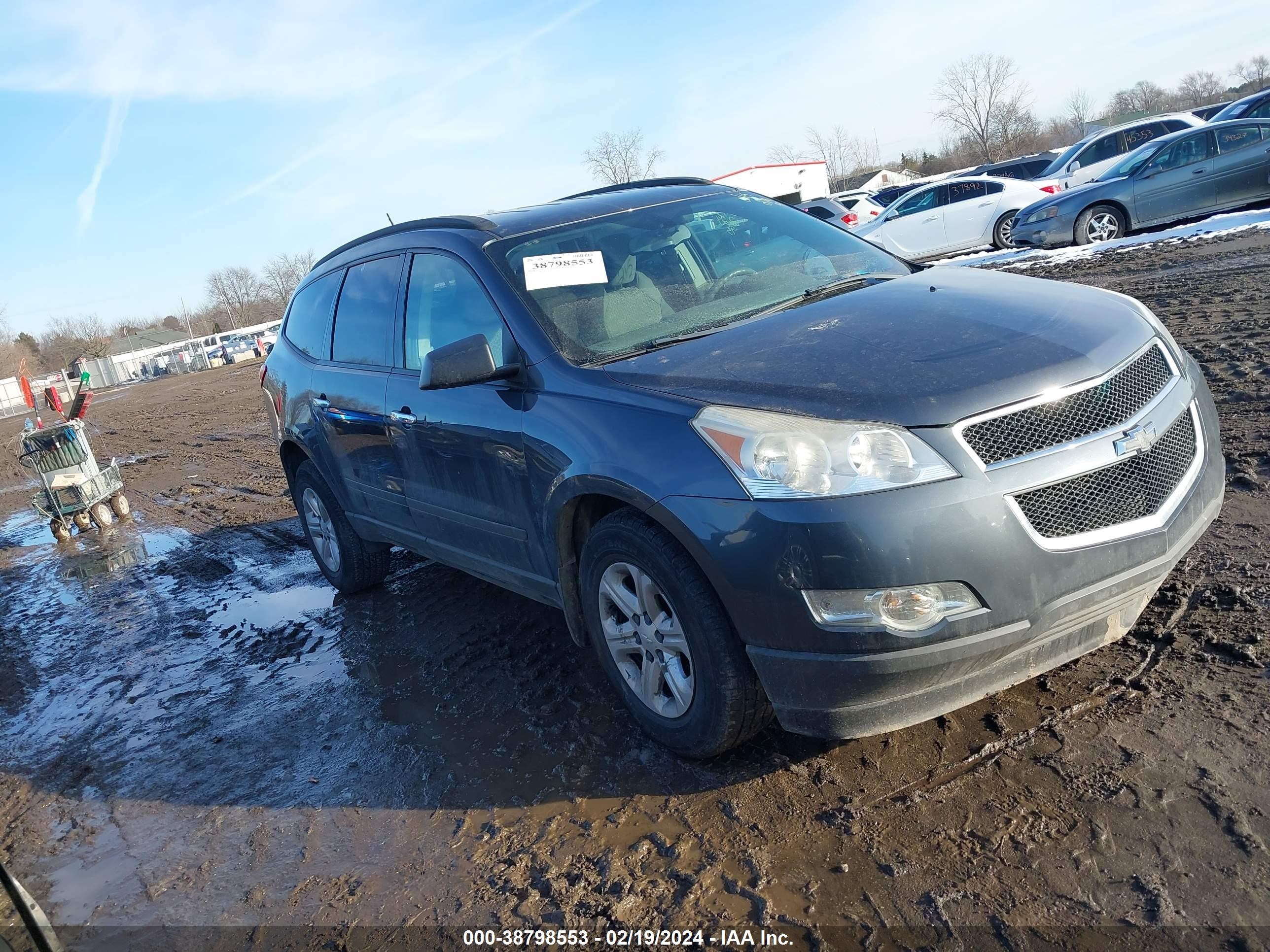 CHEVROLET TRAVERSE 2012 1gnkvfed8cj297775