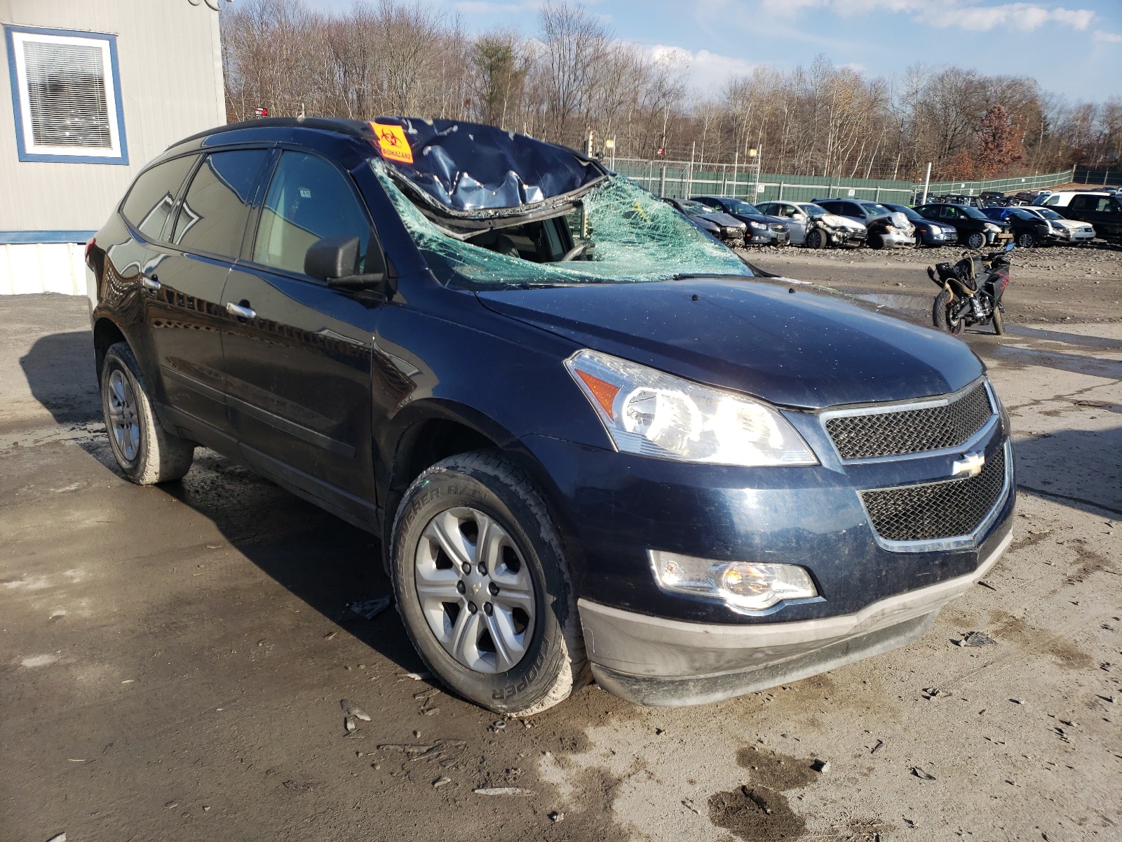 CHEVROLET TRAVERSE L 2012 1gnkvfedxcj368703