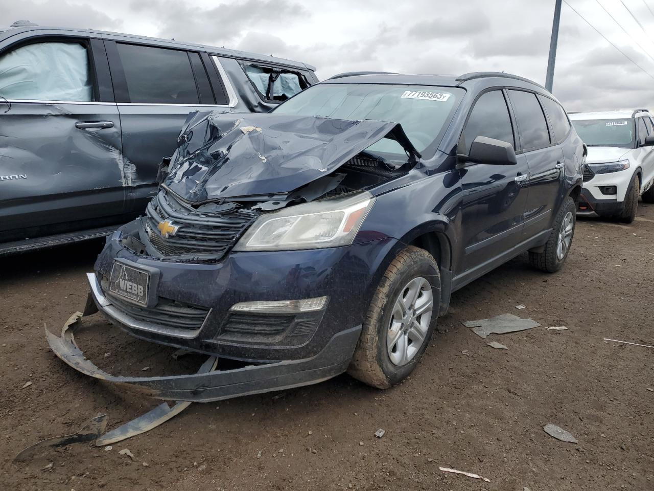 CHEVROLET TRAVERSE 2015 1gnkvfkd2fj122270