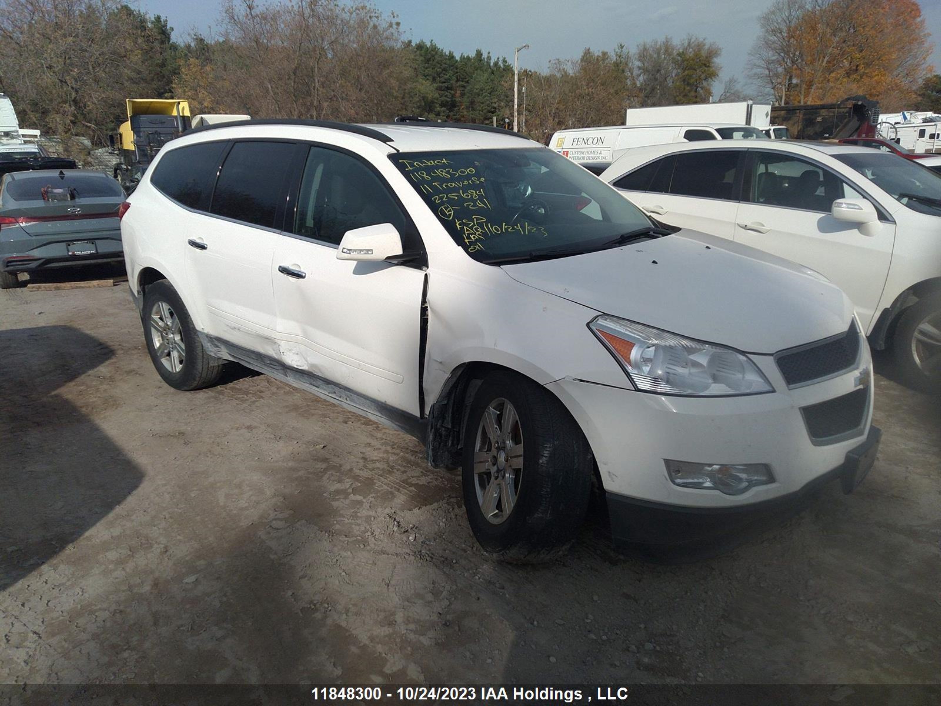 CHEVROLET TRAVERSE 2011 1gnkvged2bj225684