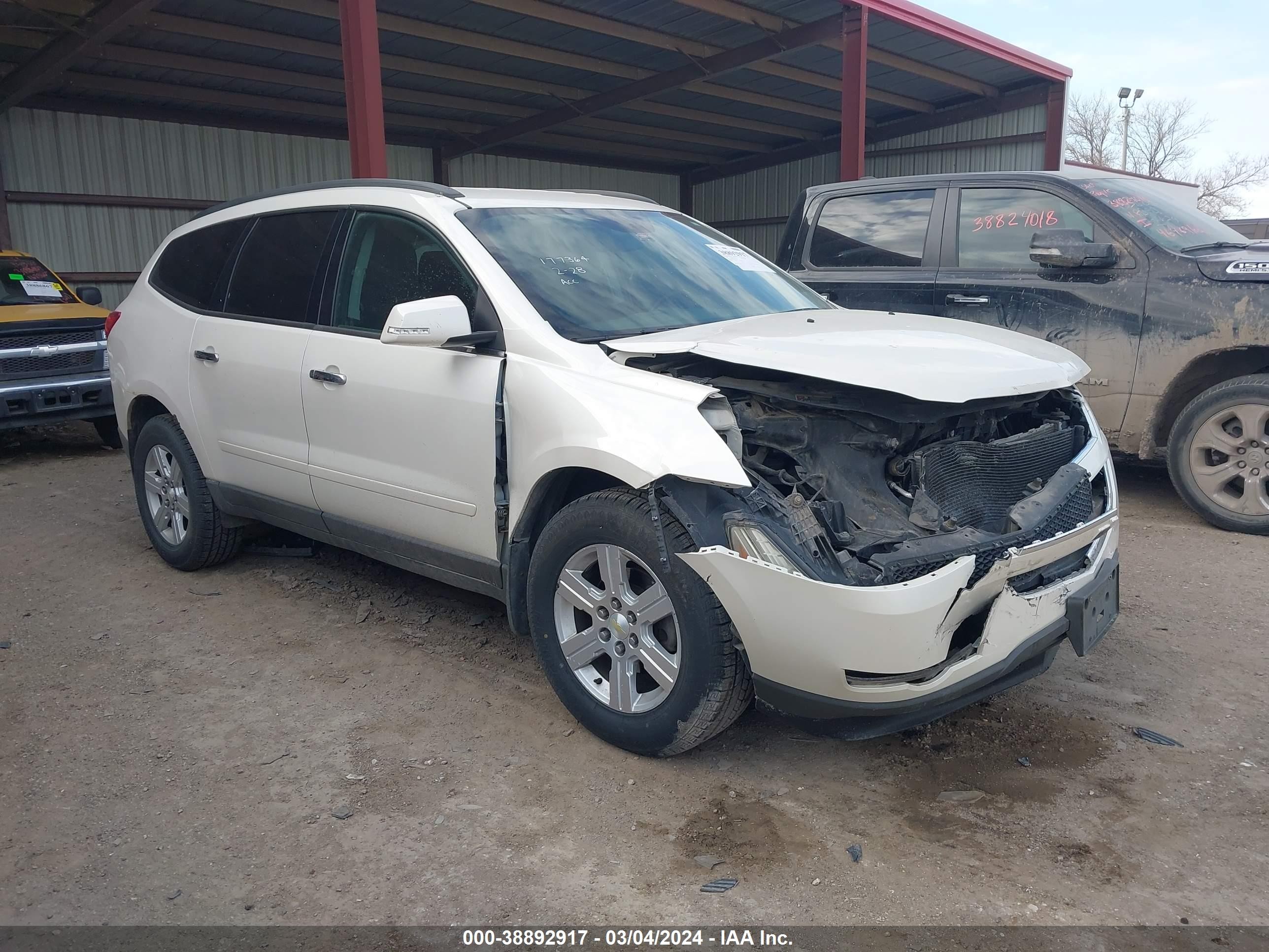 CHEVROLET TRAVERSE 2012 1gnkvged2cj311501