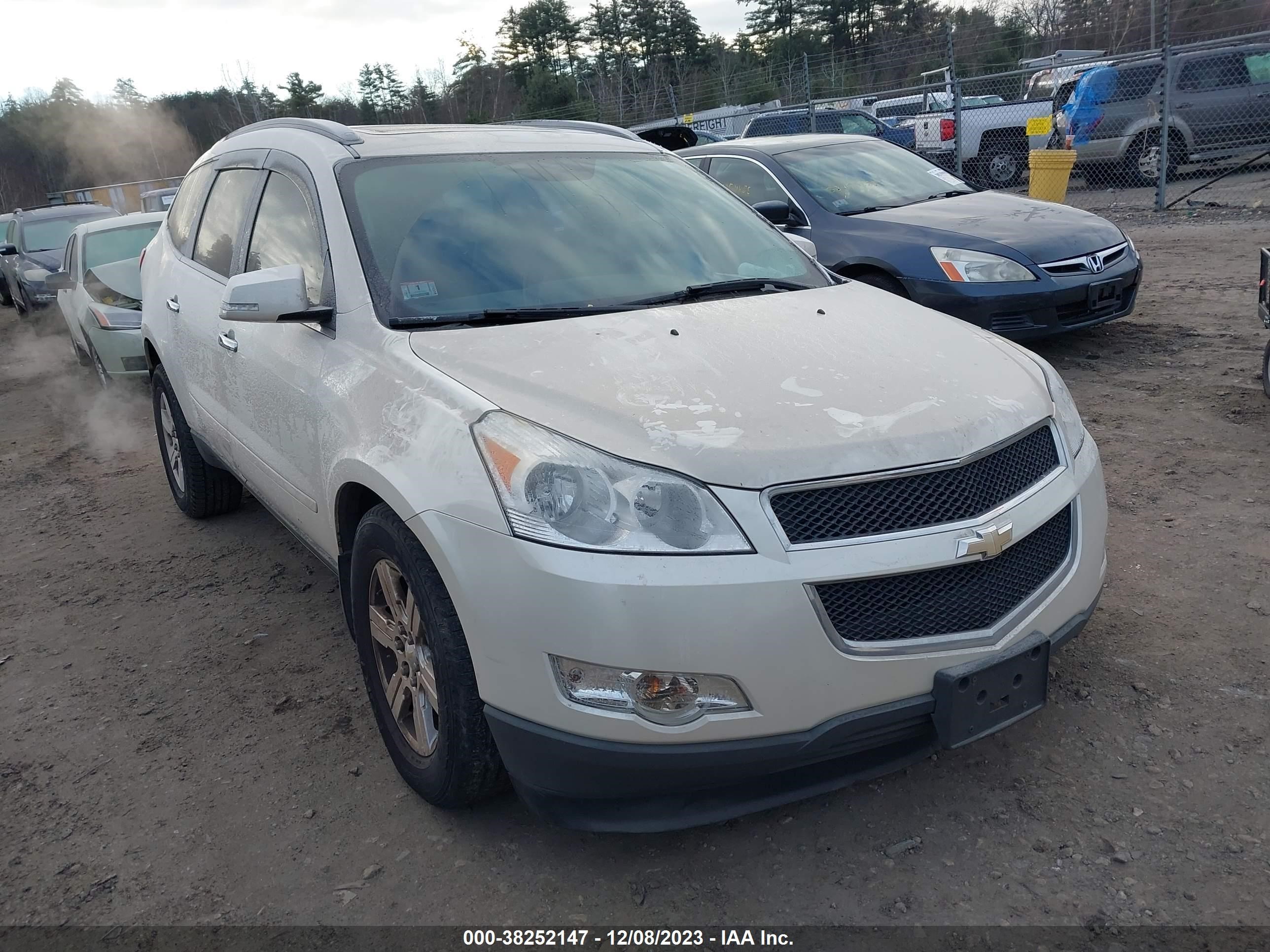 CHEVROLET TRAVERSE 2012 1gnkvged3cj360335