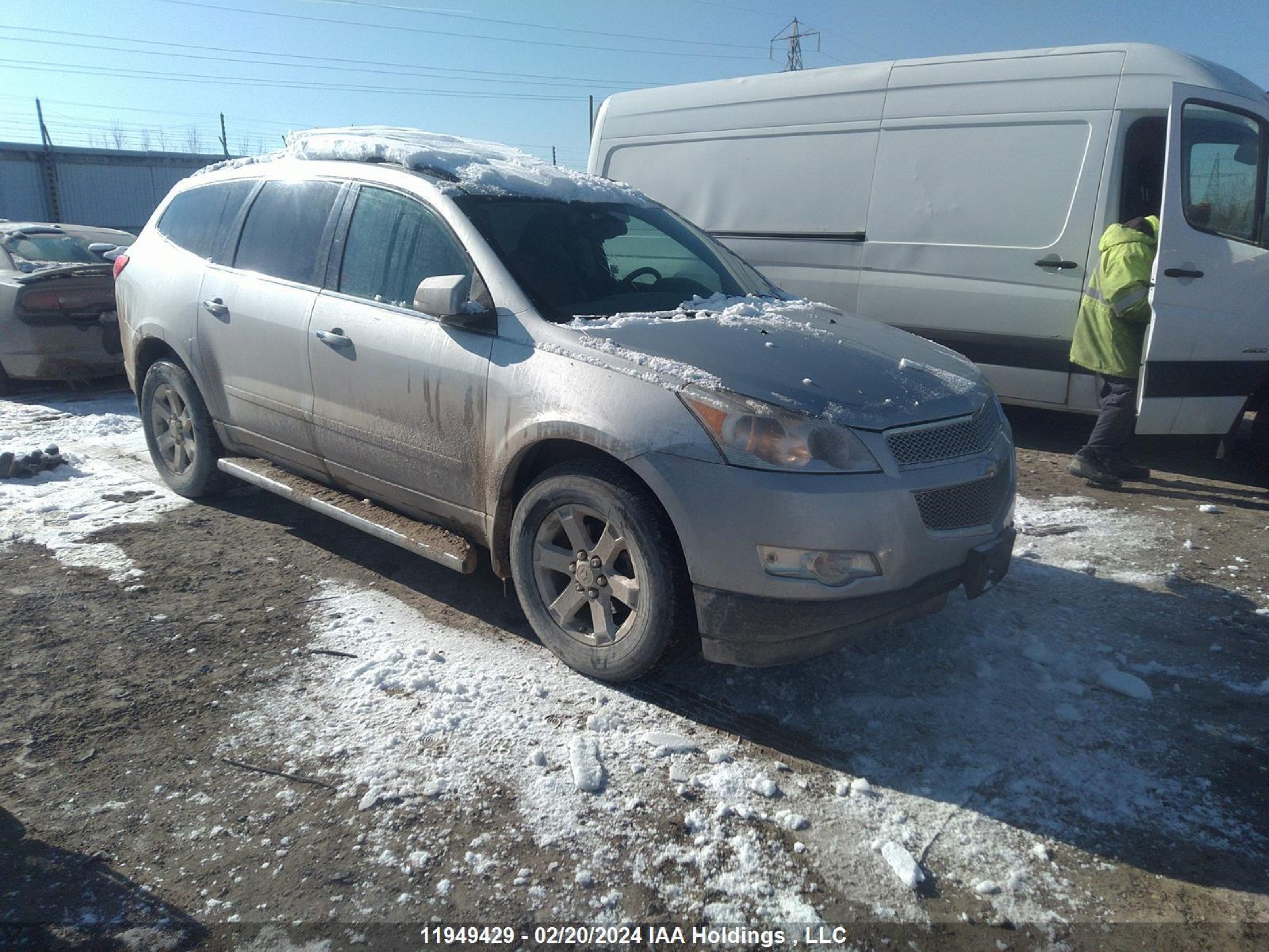 CHEVROLET TRAVERSE 2011 1gnkvged5bj371769