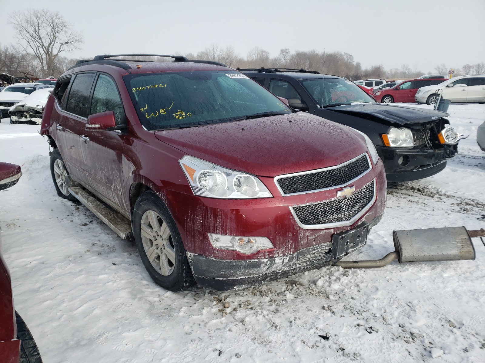 CHEVROLET TRAVERSE L 2011 1gnkvged6bj296886