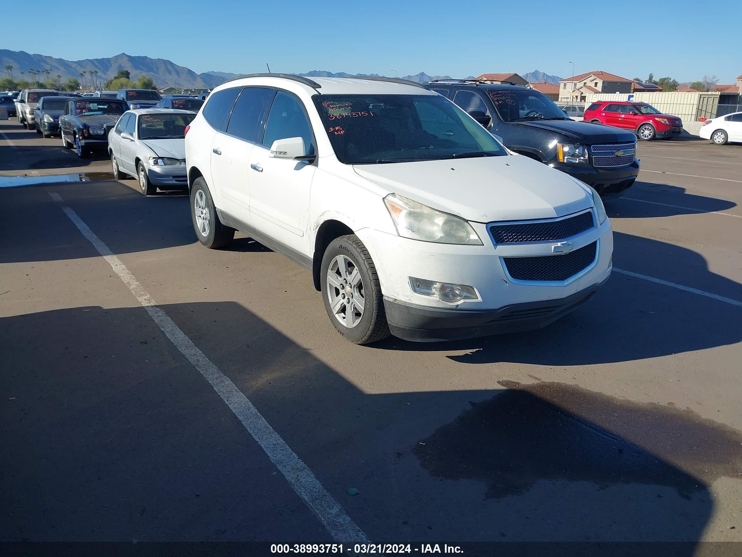 CHEVROLET TRAVERSE 2011 1gnkvged7bj241556