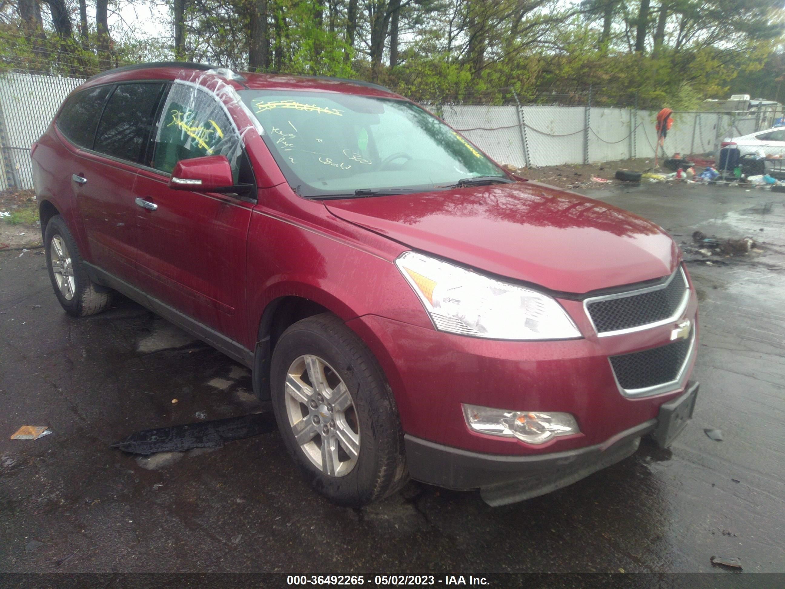 CHEVROLET TRAVERSE 2011 1gnkvged8bj307838