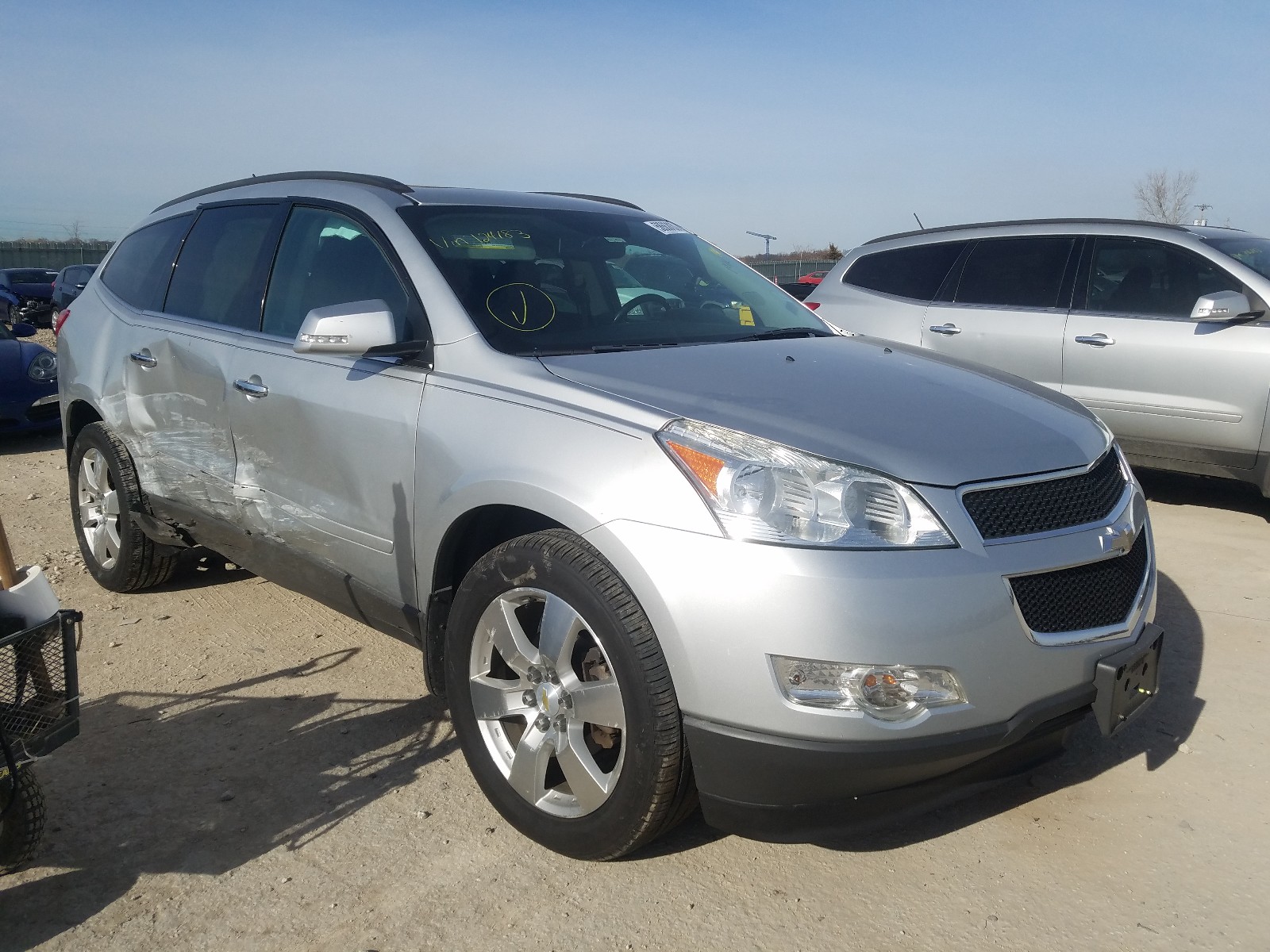 CHEVROLET TRAVERSE L 2012 1gnkvgedxcj124183