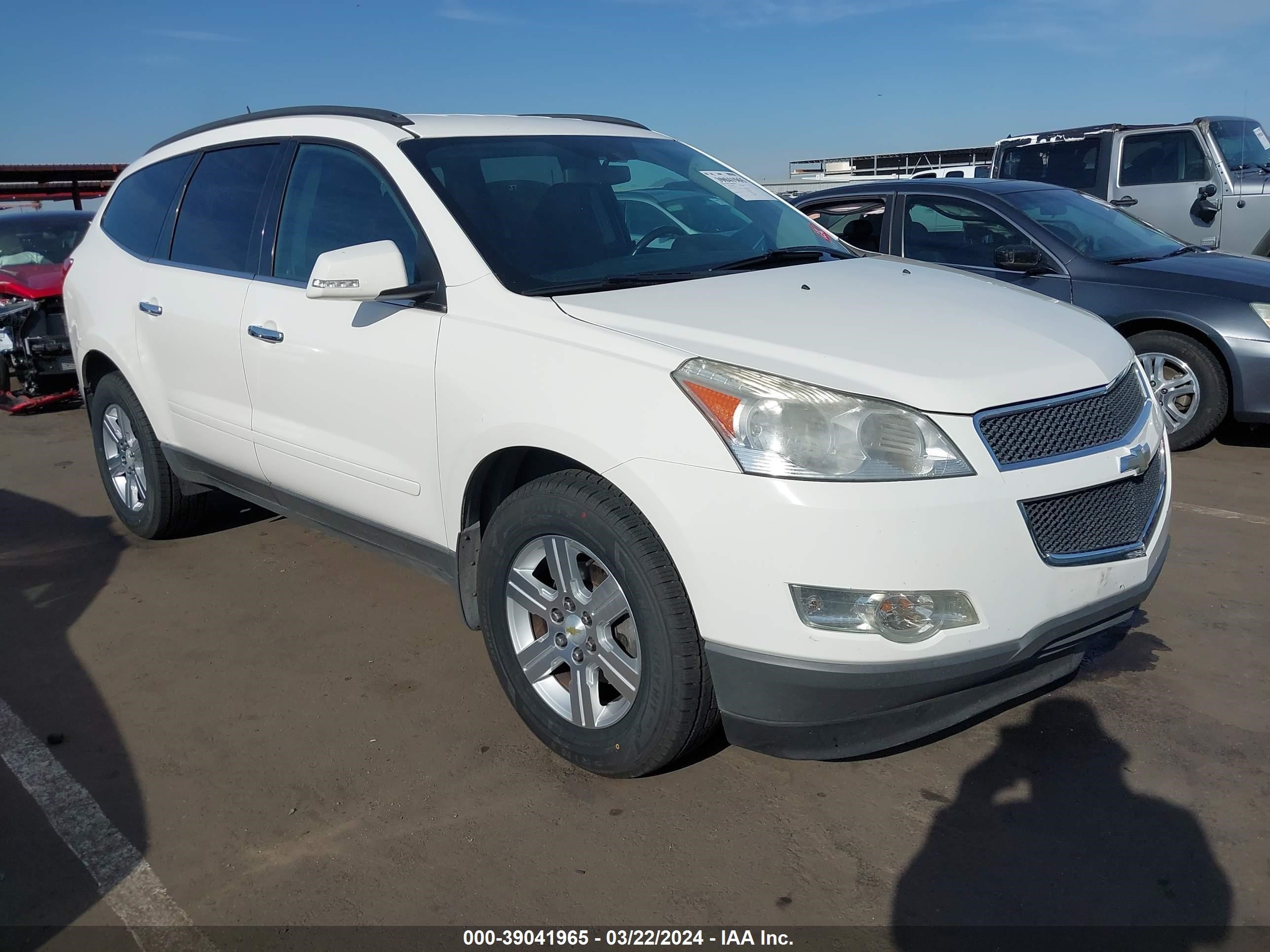 CHEVROLET TRAVERSE 2012 1gnkvgedxcj155935