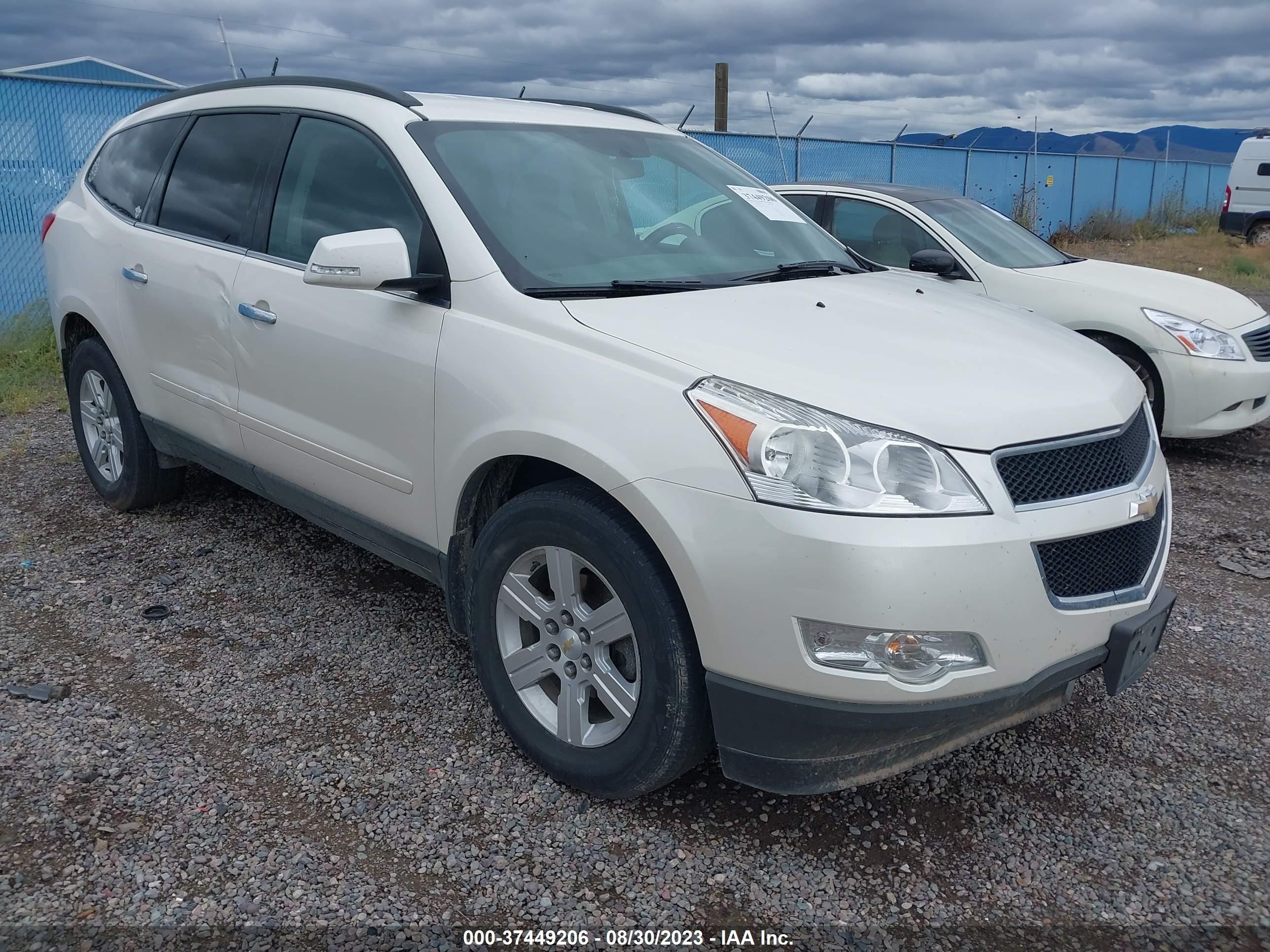 CHEVROLET TRAVERSE 2012 1gnkvgedxcj311228