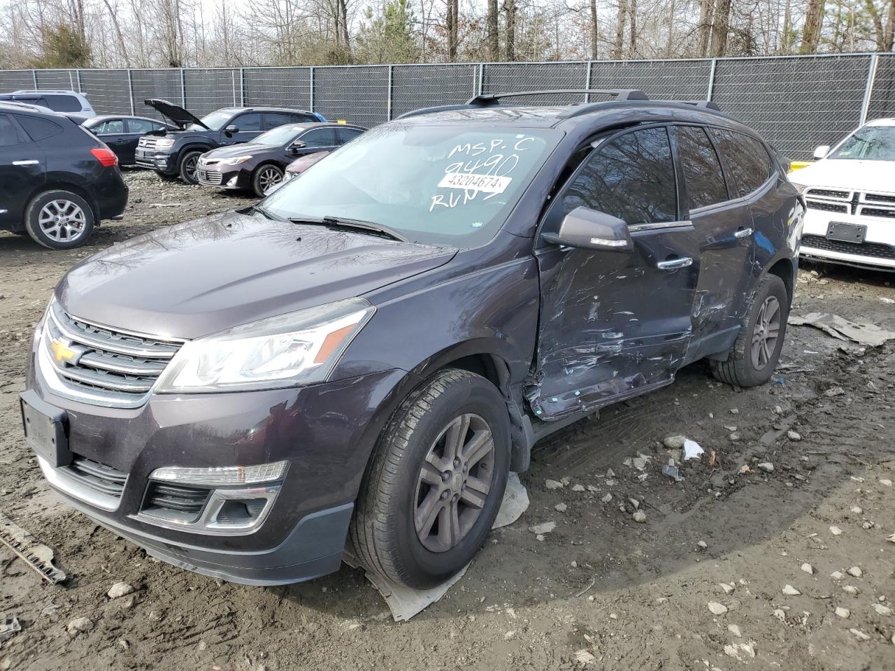 CHEVROLET TRAVERSE 2015 1gnkvgkd0fj219490