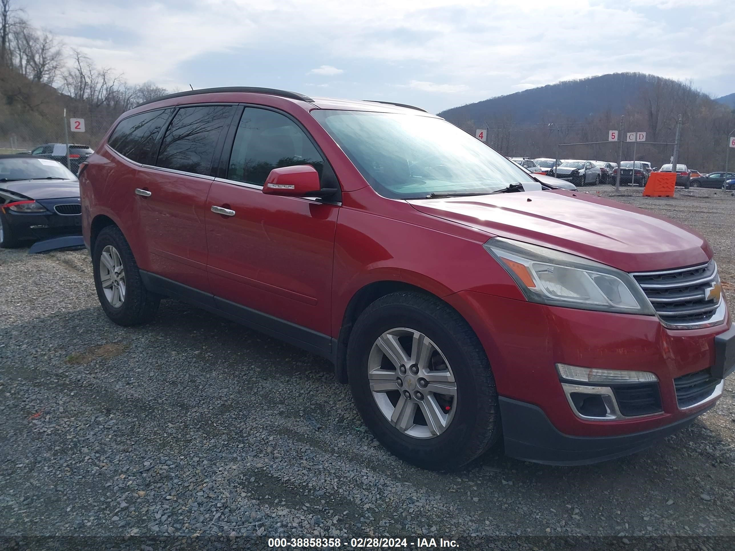 CHEVROLET TRAVERSE 2013 1gnkvgkd6dj219359