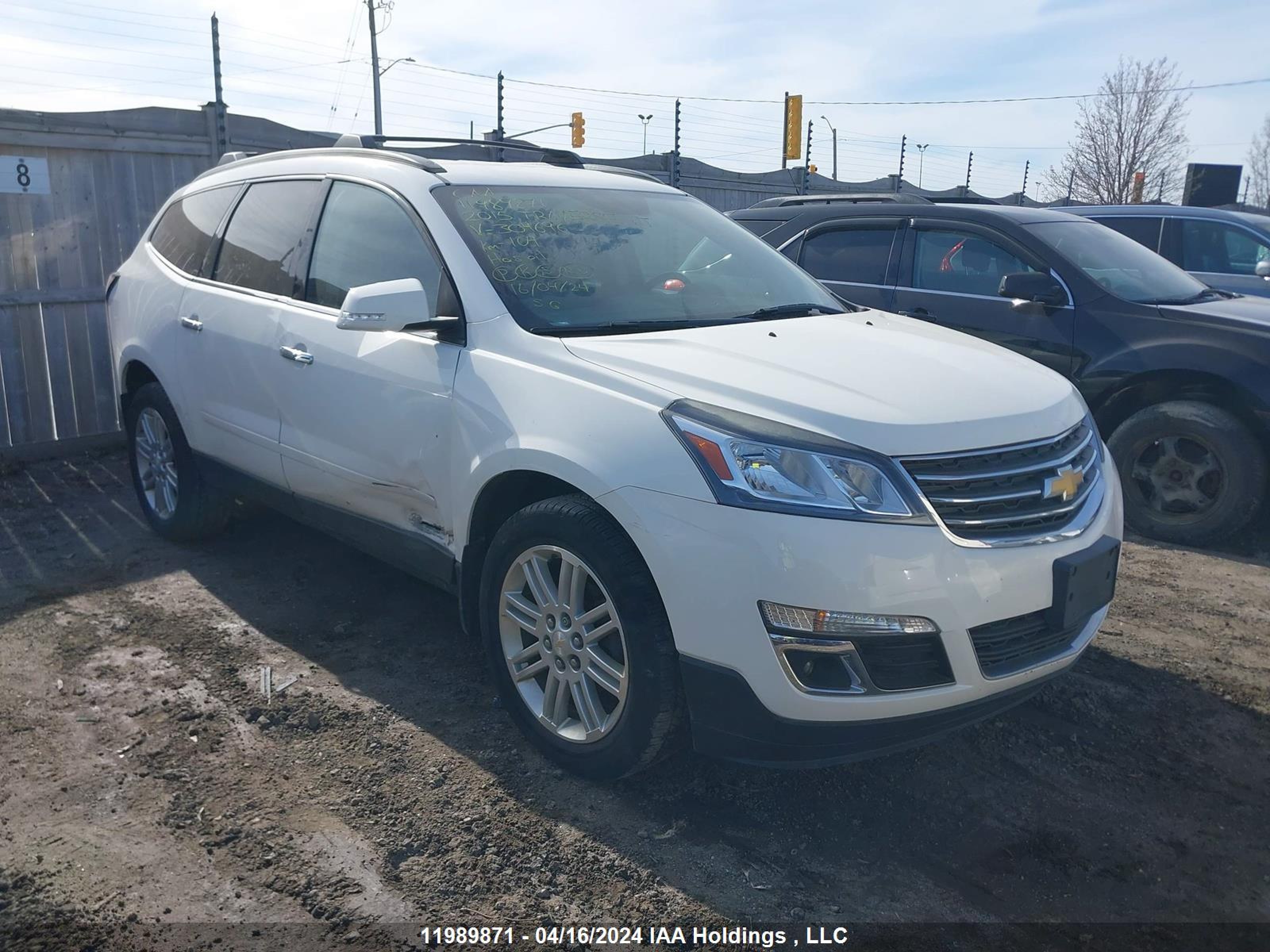 CHEVROLET TRAVERSE 2015 1gnkvgkd7fj304696