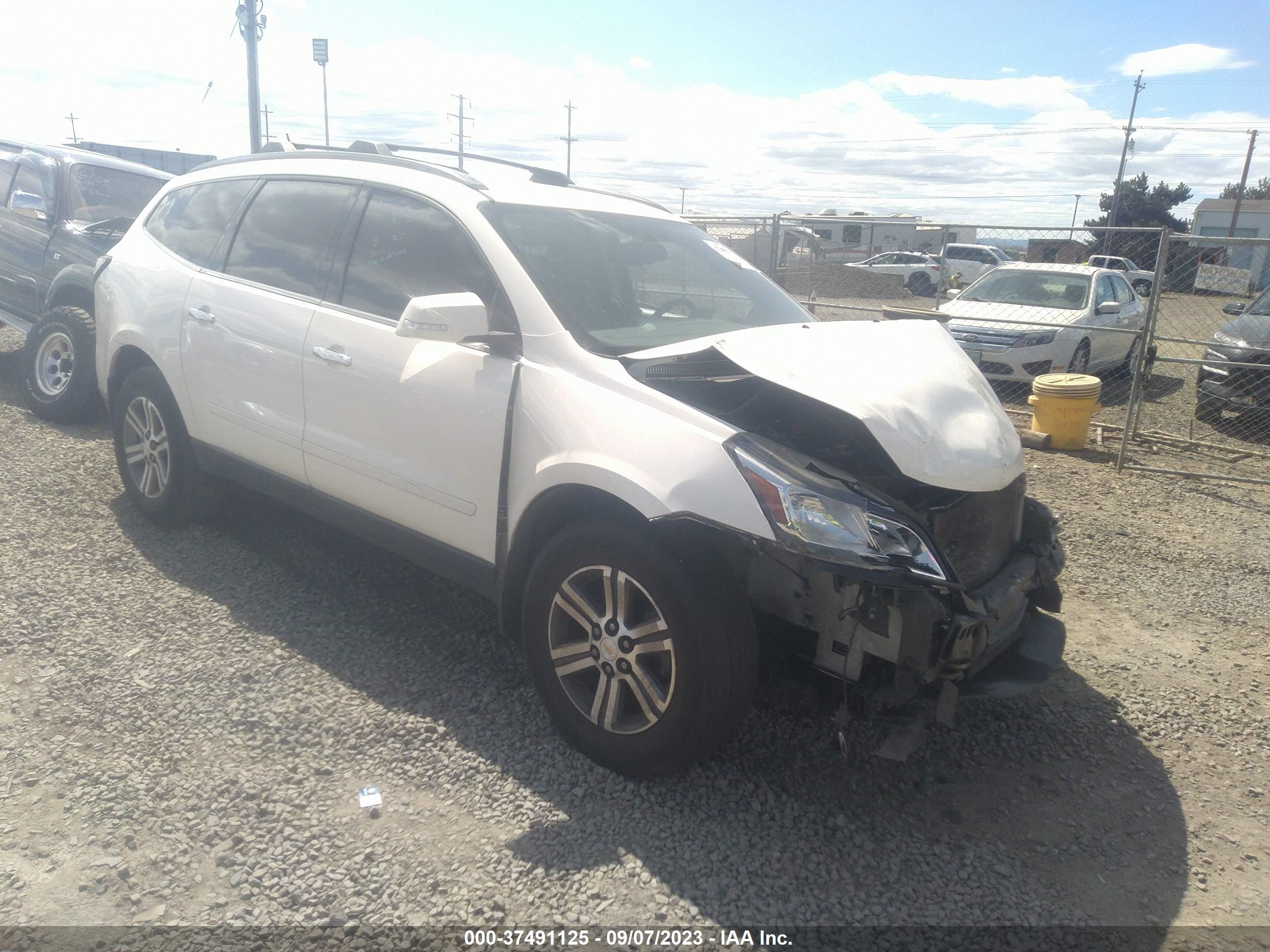 CHEVROLET TRAVERSE 2015 1gnkvgkd8fj283664