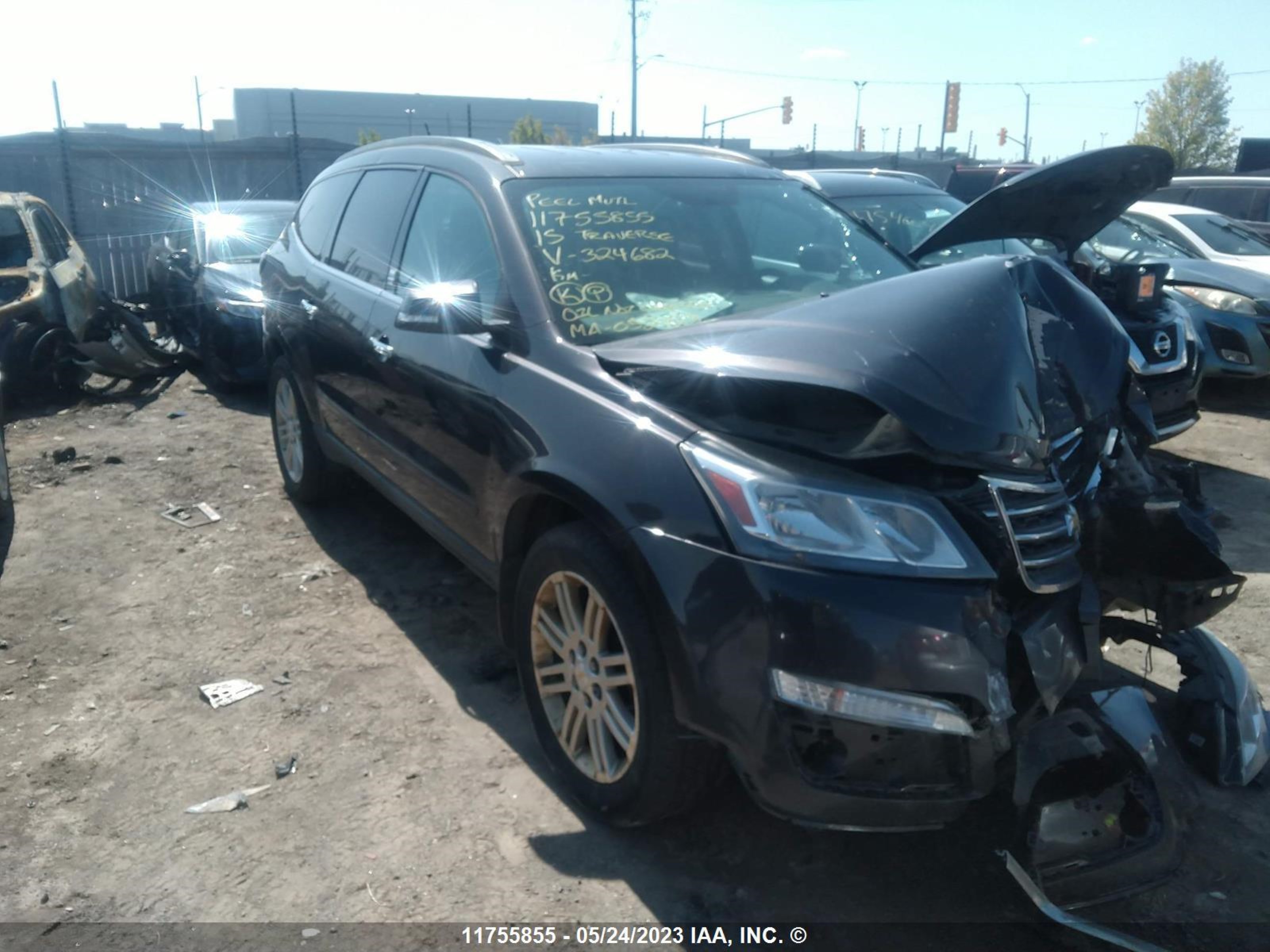 CHEVROLET TRAVERSE 2015 1gnkvgkd8fj324682