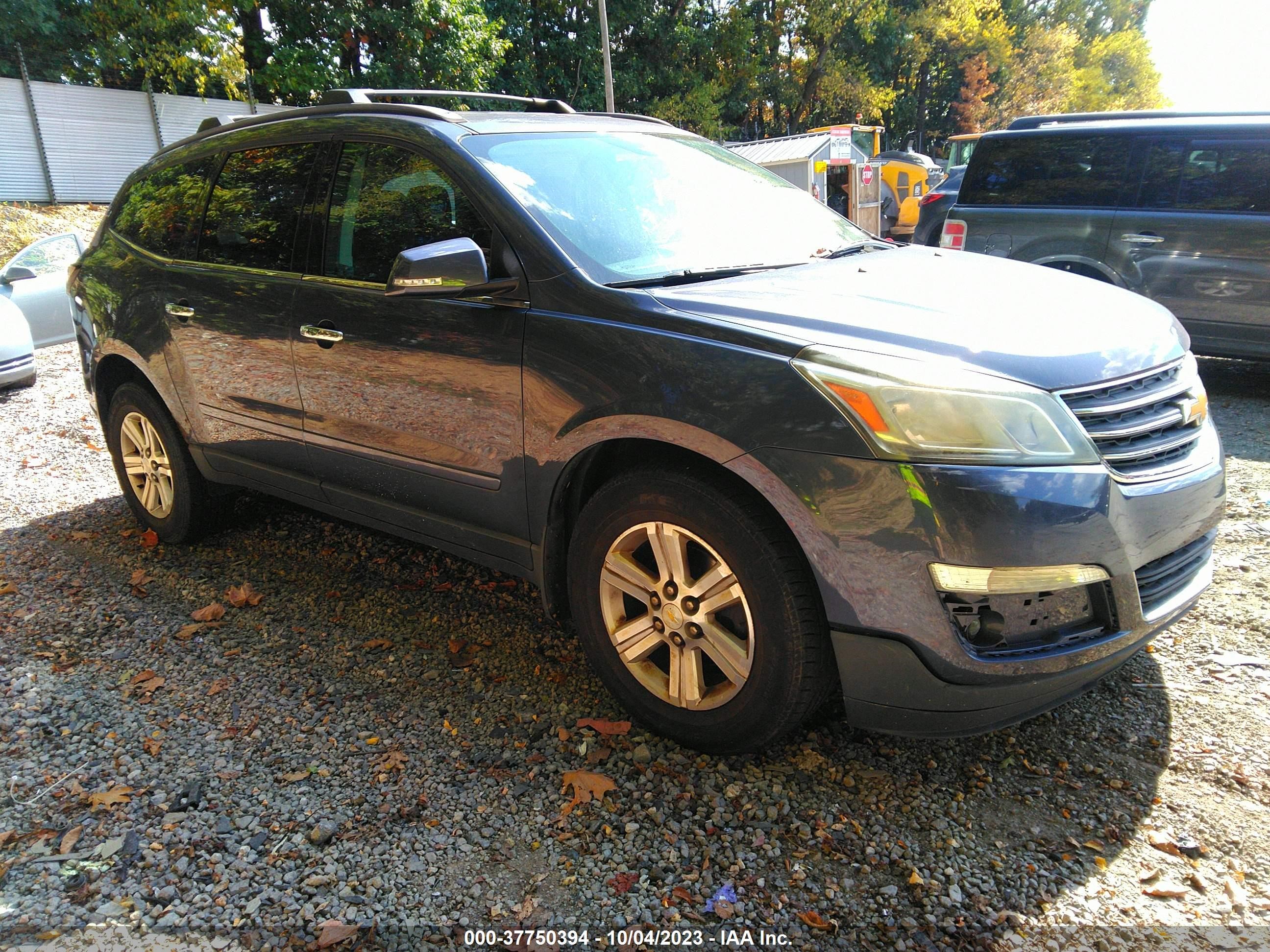 CHEVROLET TRAVERSE 2013 1gnkvgkdxdj191761