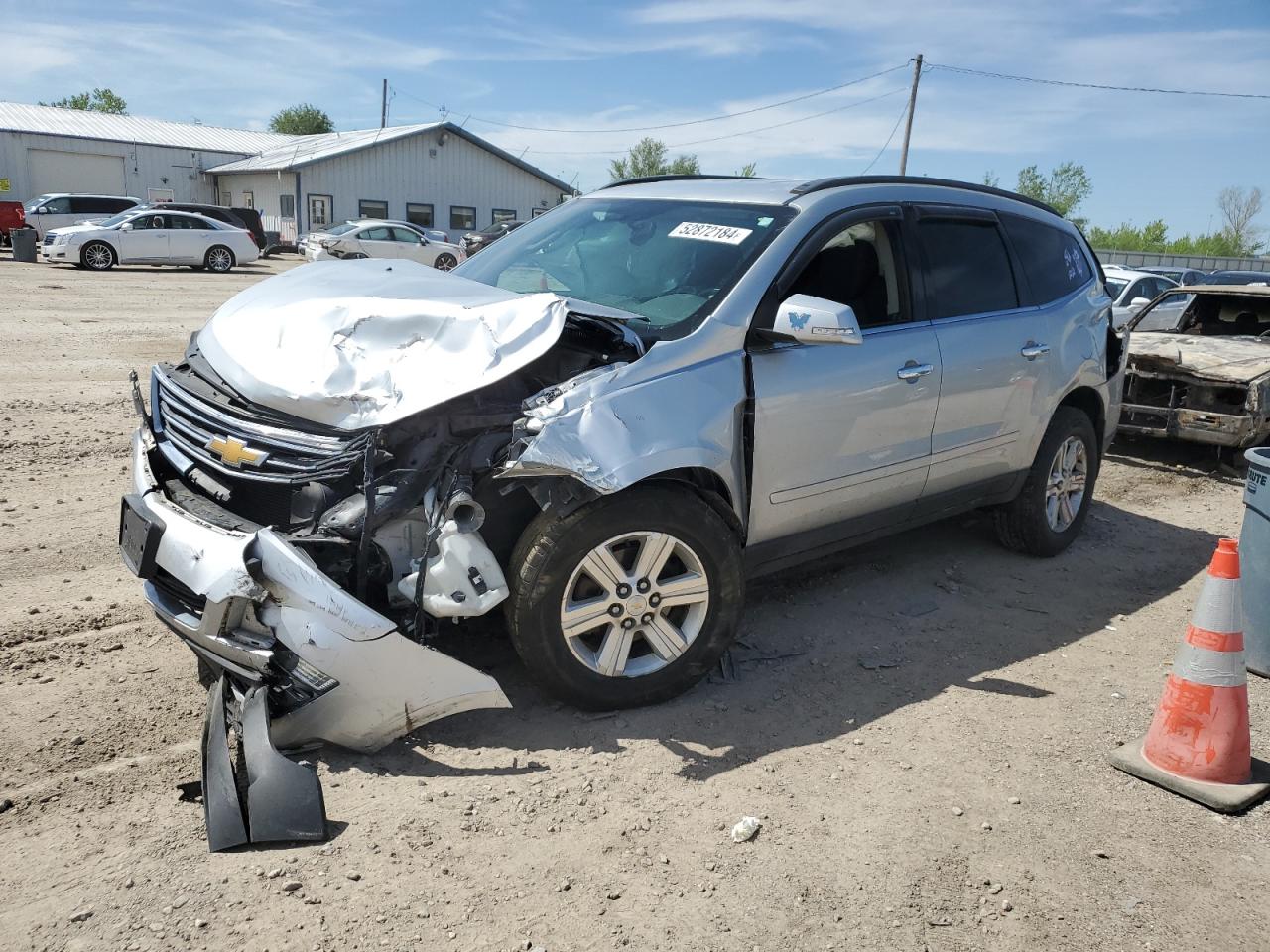 CHEVROLET TRAVERSE 2014 1gnkvhkd5ej308198