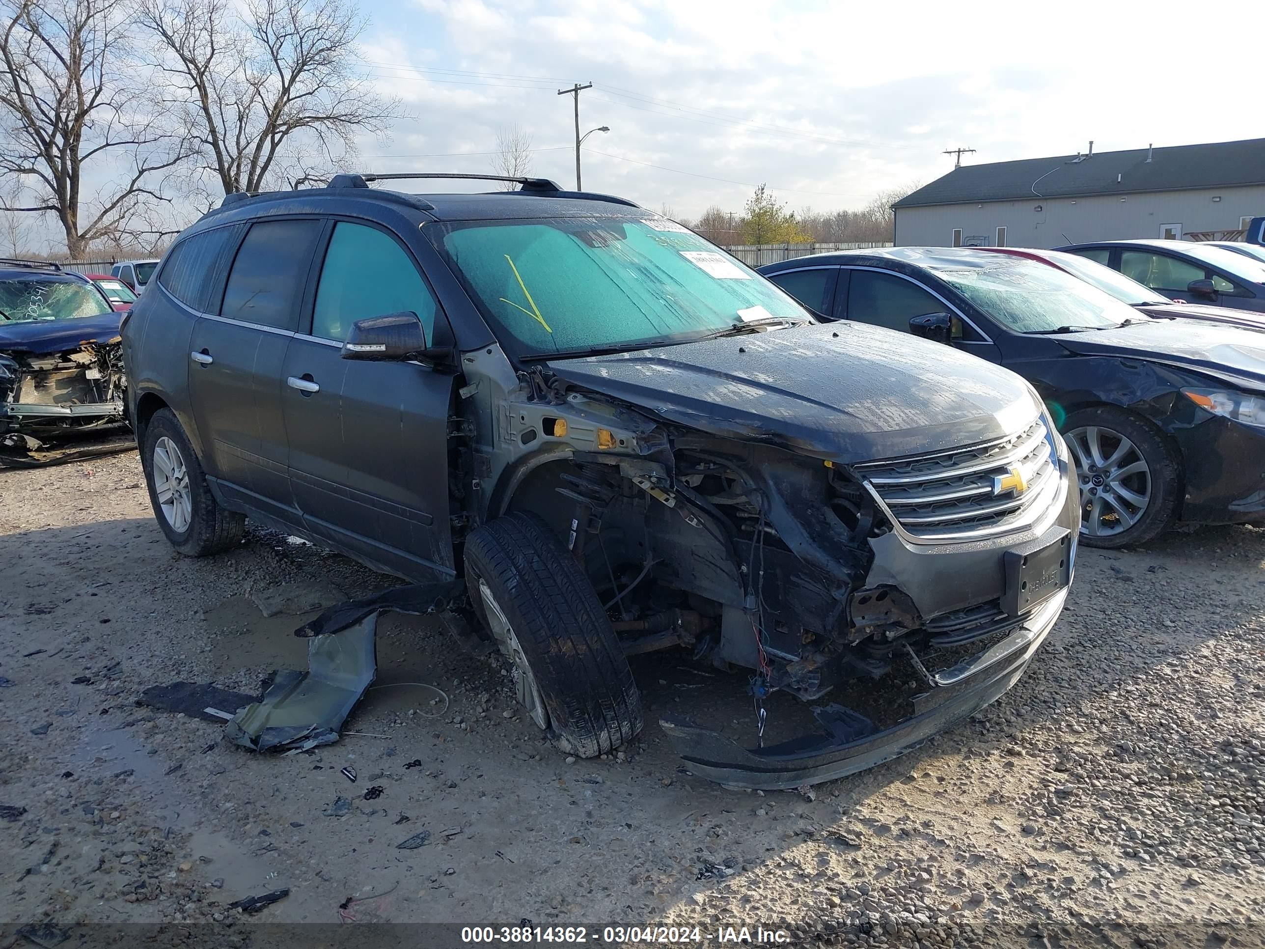 CHEVROLET TRAVERSE 2014 1gnkvhkd6ej213312