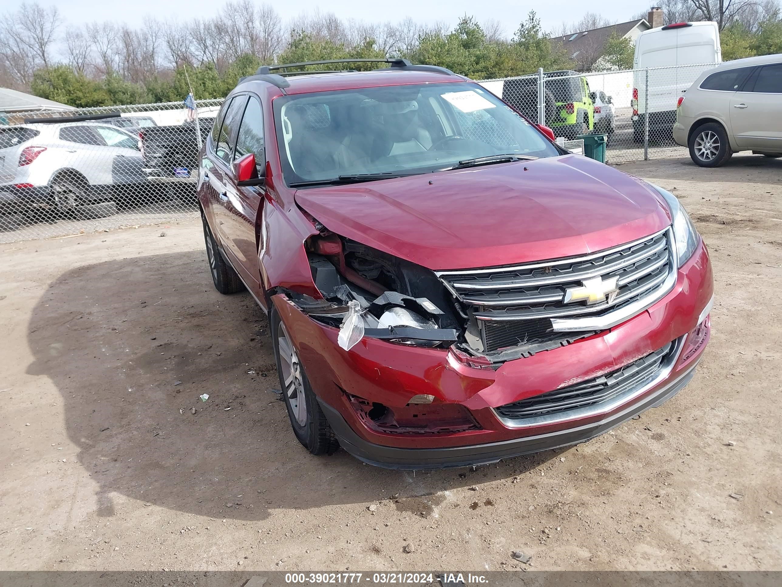 CHEVROLET TRAVERSE 2015 1gnkvhkd6fj272507