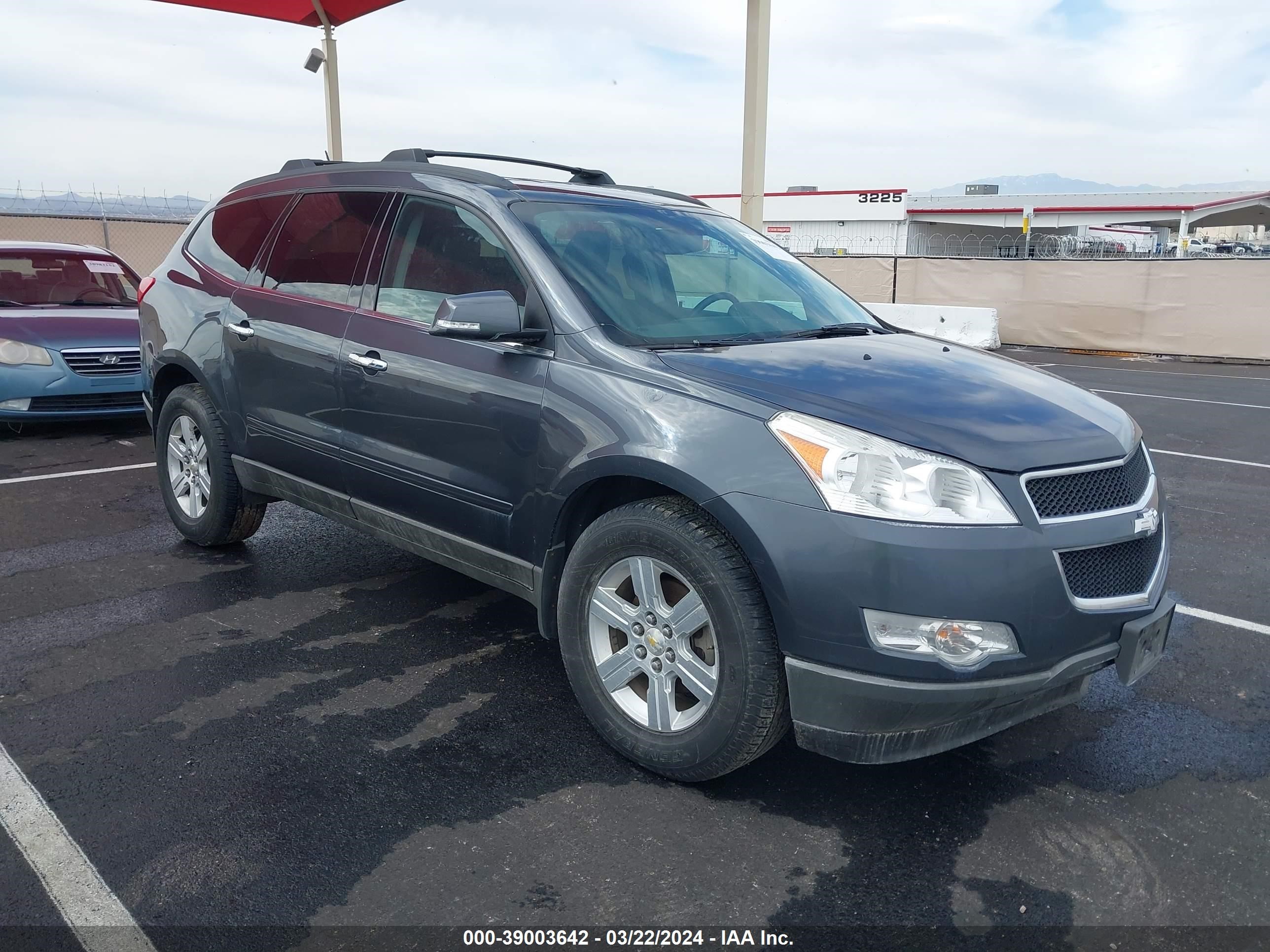 CHEVROLET TRAVERSE 2012 1gnkvjed5cj238122