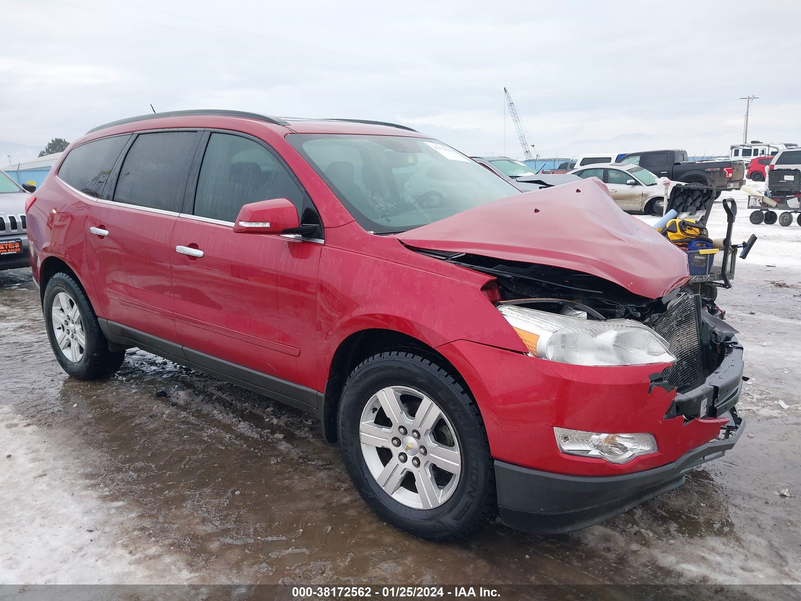 CHEVROLET TRAVERSE 2012 1gnkvjed7cj181938