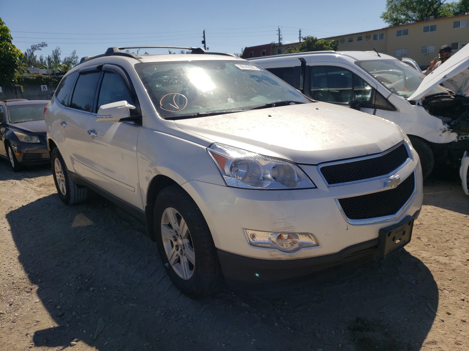 CHEVROLET TRAVERSE 2012 1gnkvjed8cj103216