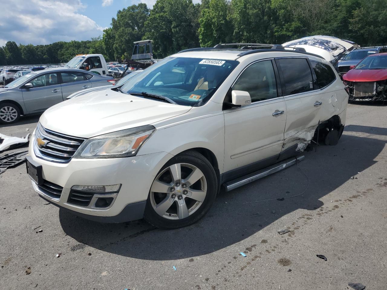 CHEVROLET TRAVERSE 2014 1gnkvjkd3ej172421