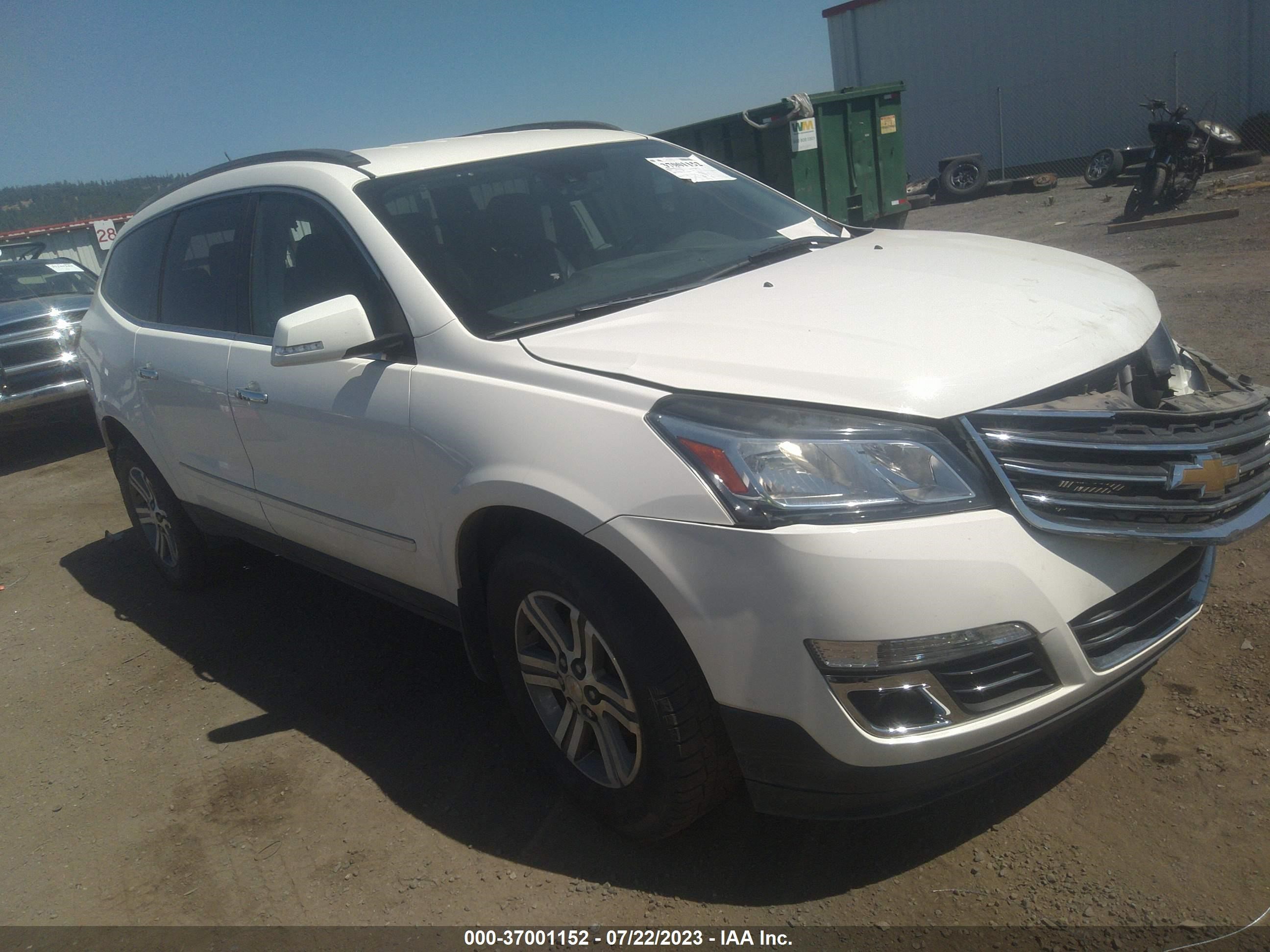 CHEVROLET TRAVERSE 2015 1gnkvjkd3fj134611