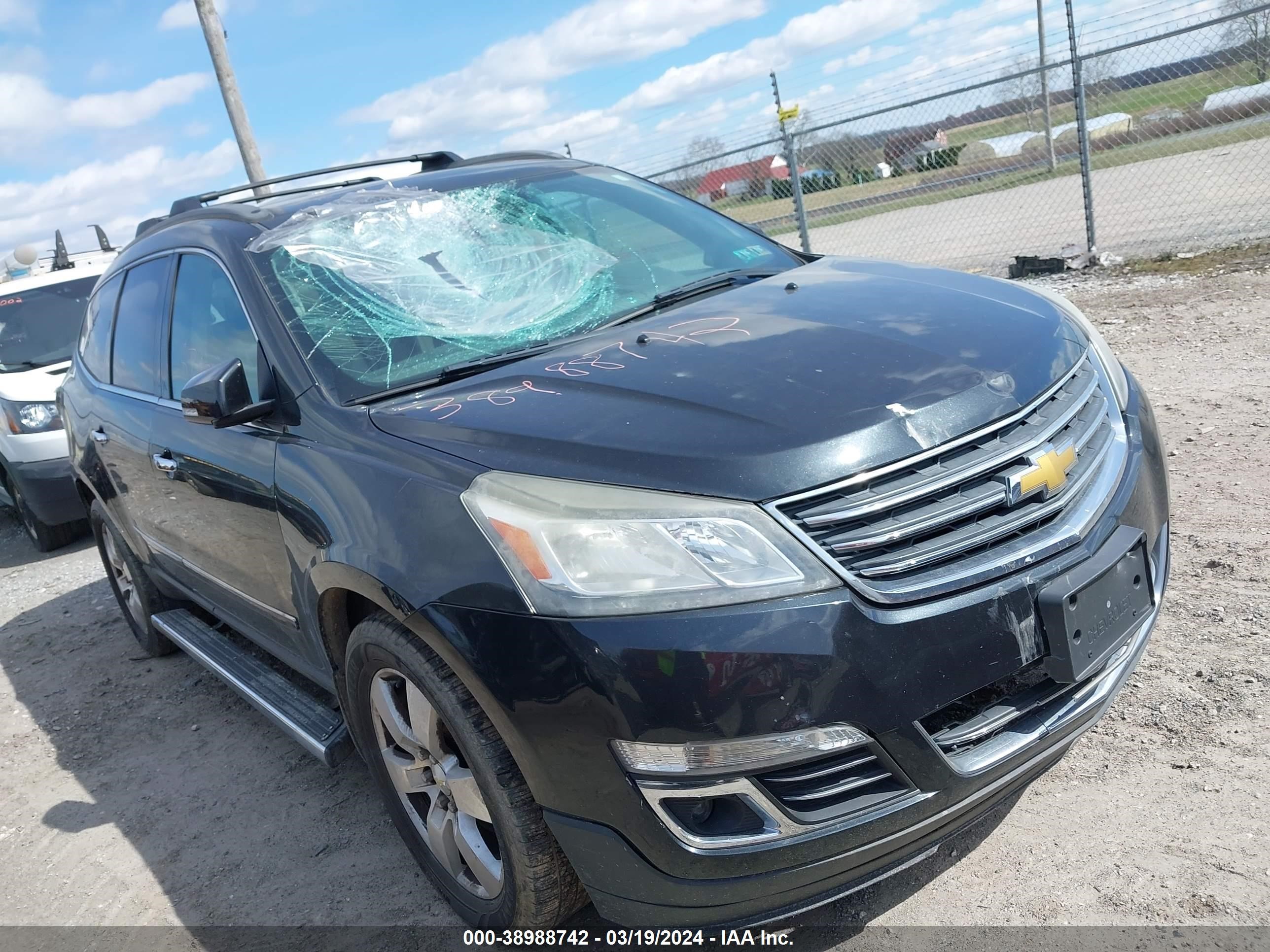 CHEVROLET TRAVERSE 2013 1gnkvlkd4dj227274