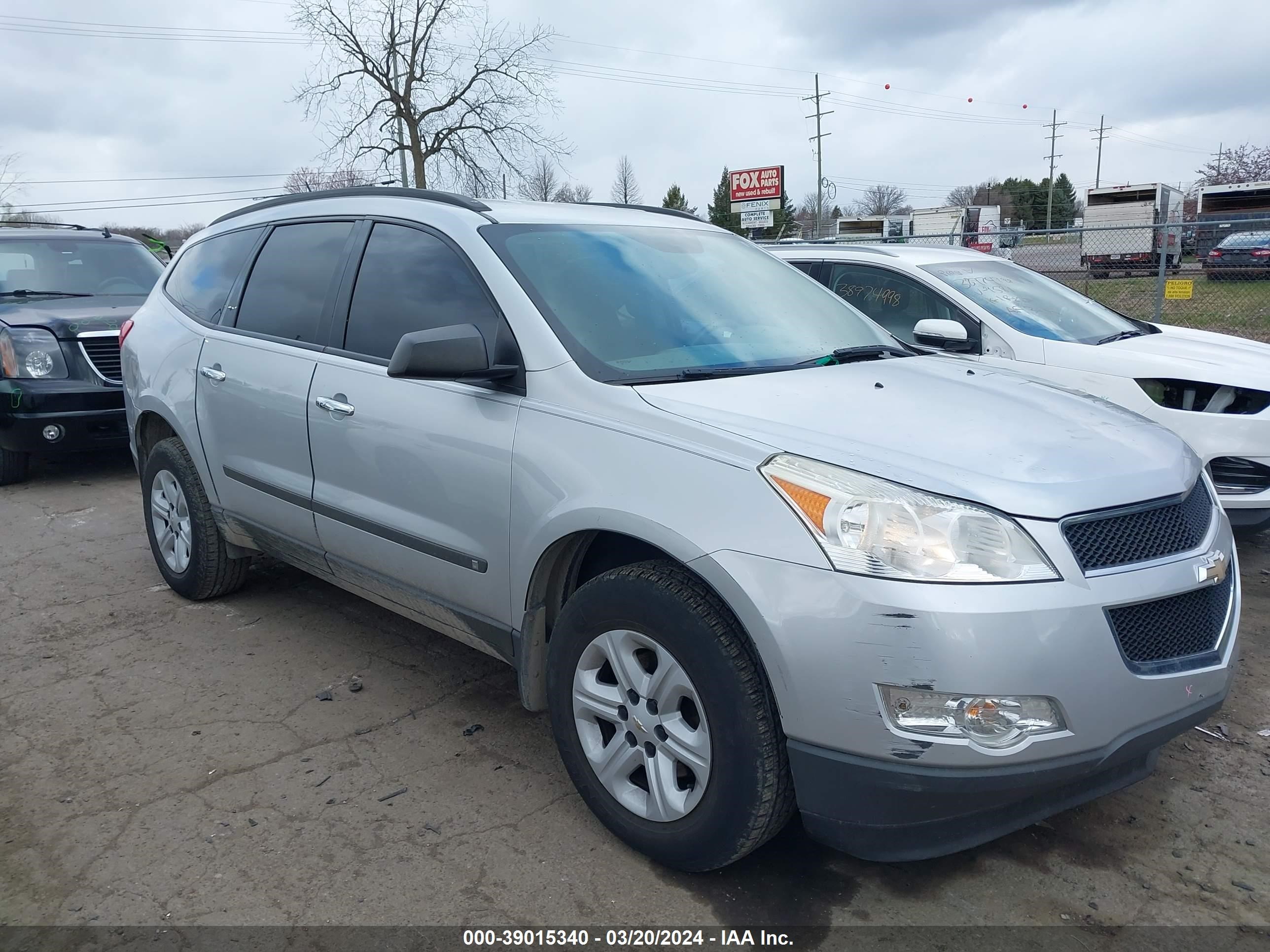 CHEVROLET TRAVERSE 2010 1gnlreed3as125213