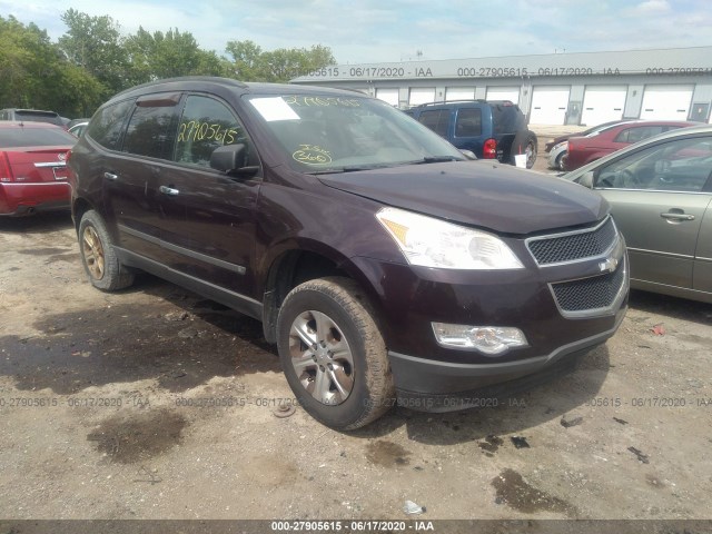 CHEVROLET TRAVERSE 2010 1gnlreed4as128587