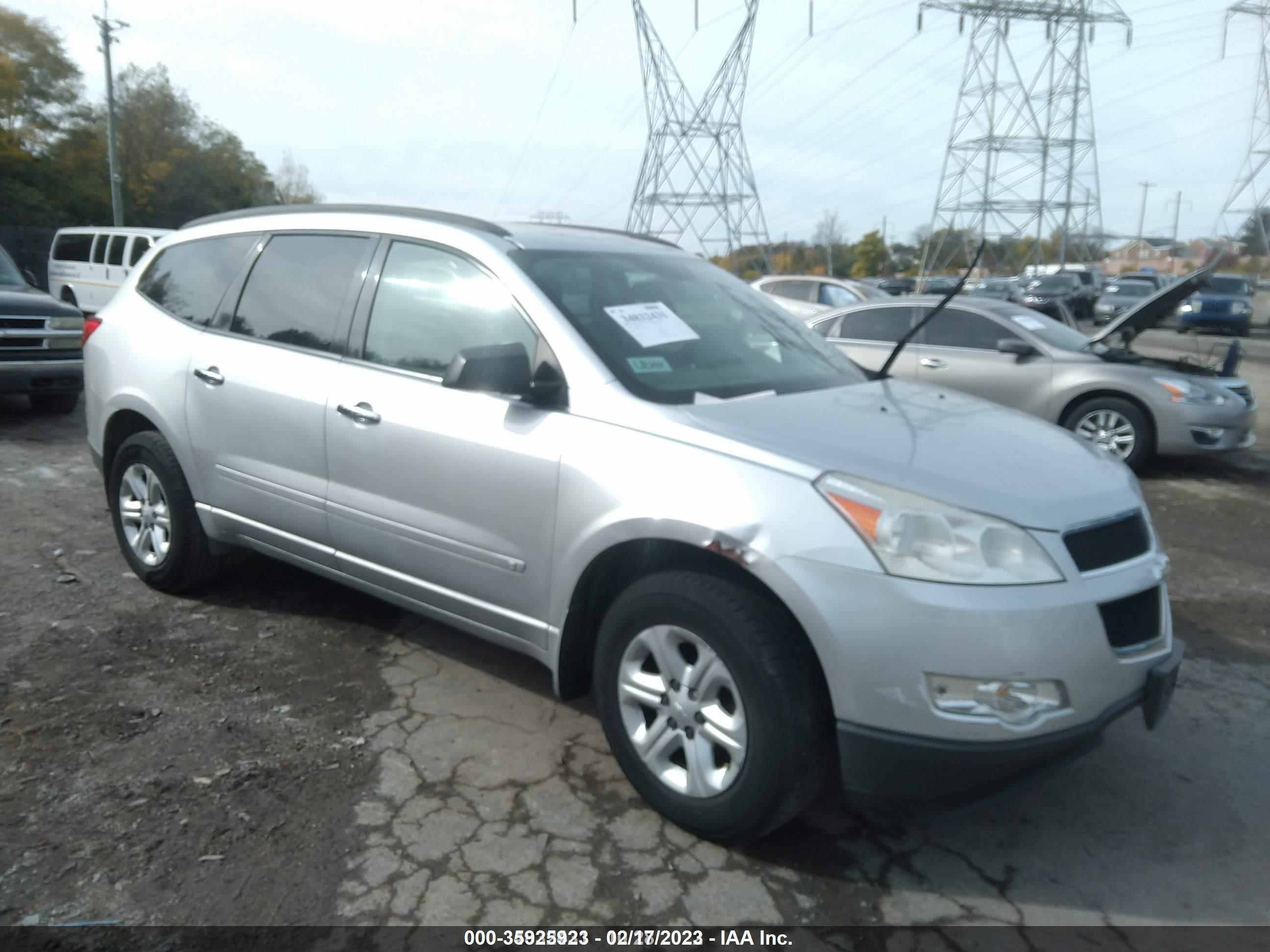 CHEVROLET TRAVERSE 2010 1gnlreed7as156013