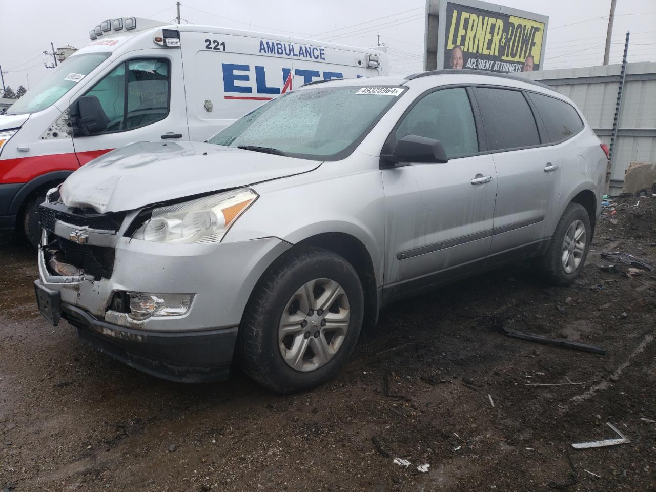 CHEVROLET TRAVERSE 2010 1gnlreed9as121490