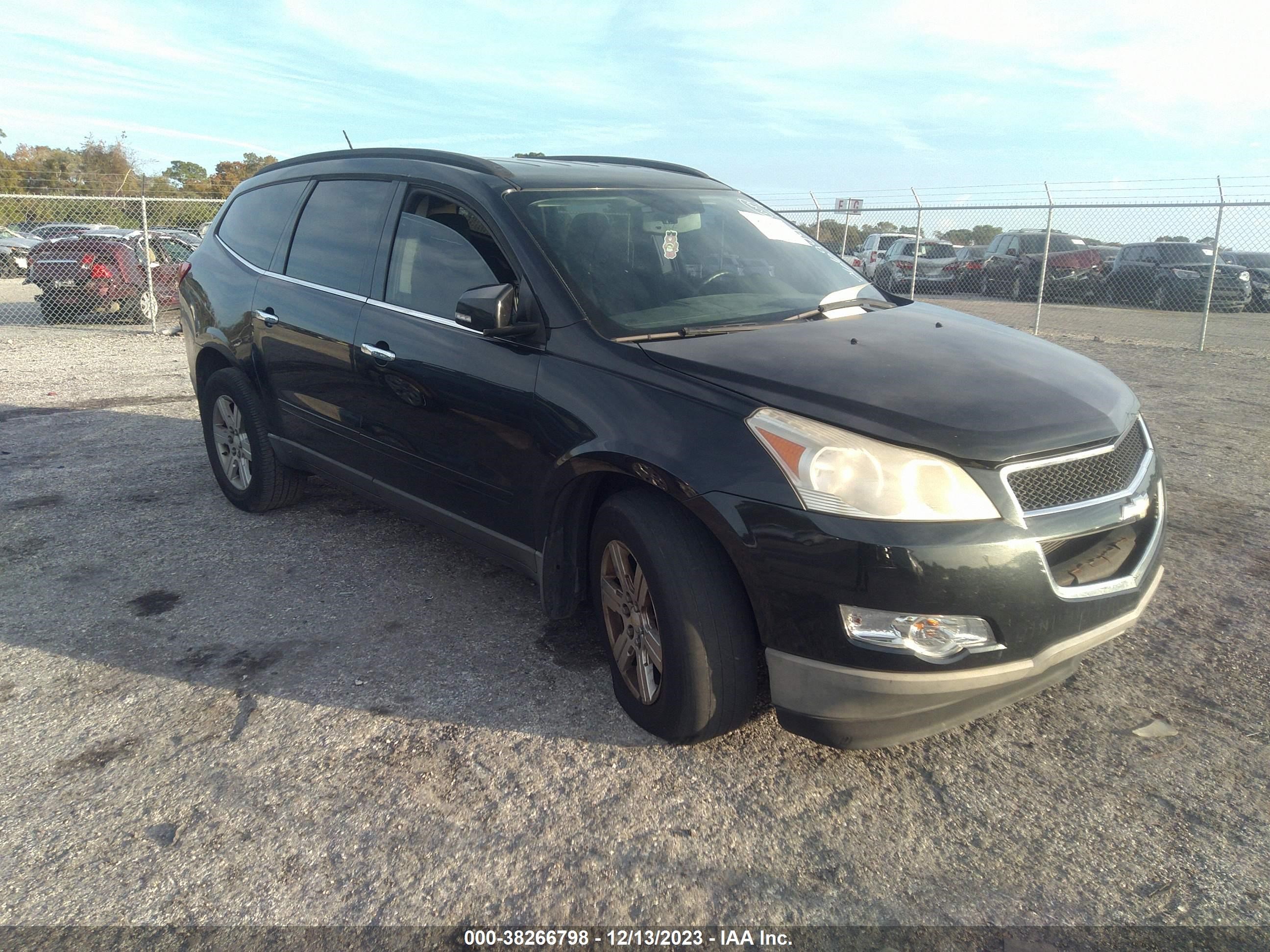 CHEVROLET TRAVERSE 2010 1gnlrfed6aj266949