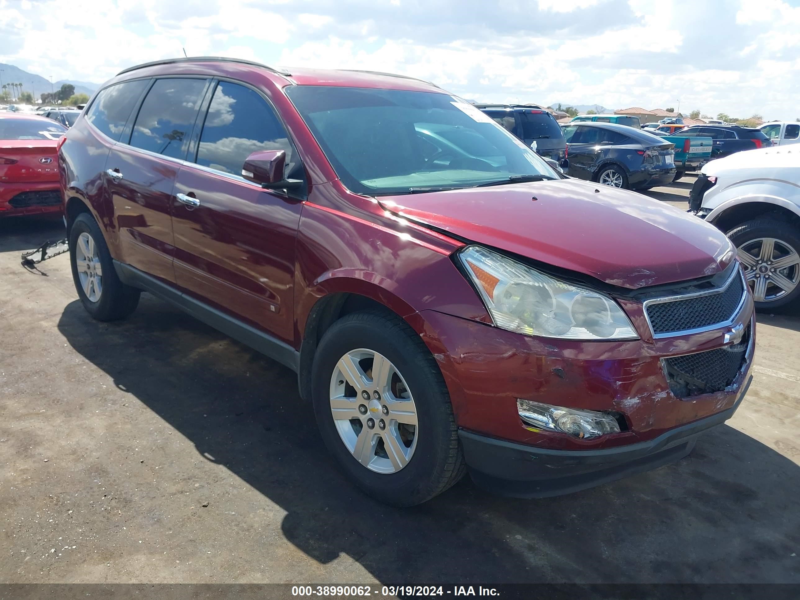 CHEVROLET TRAVERSE 2010 1gnlrfed6as111442