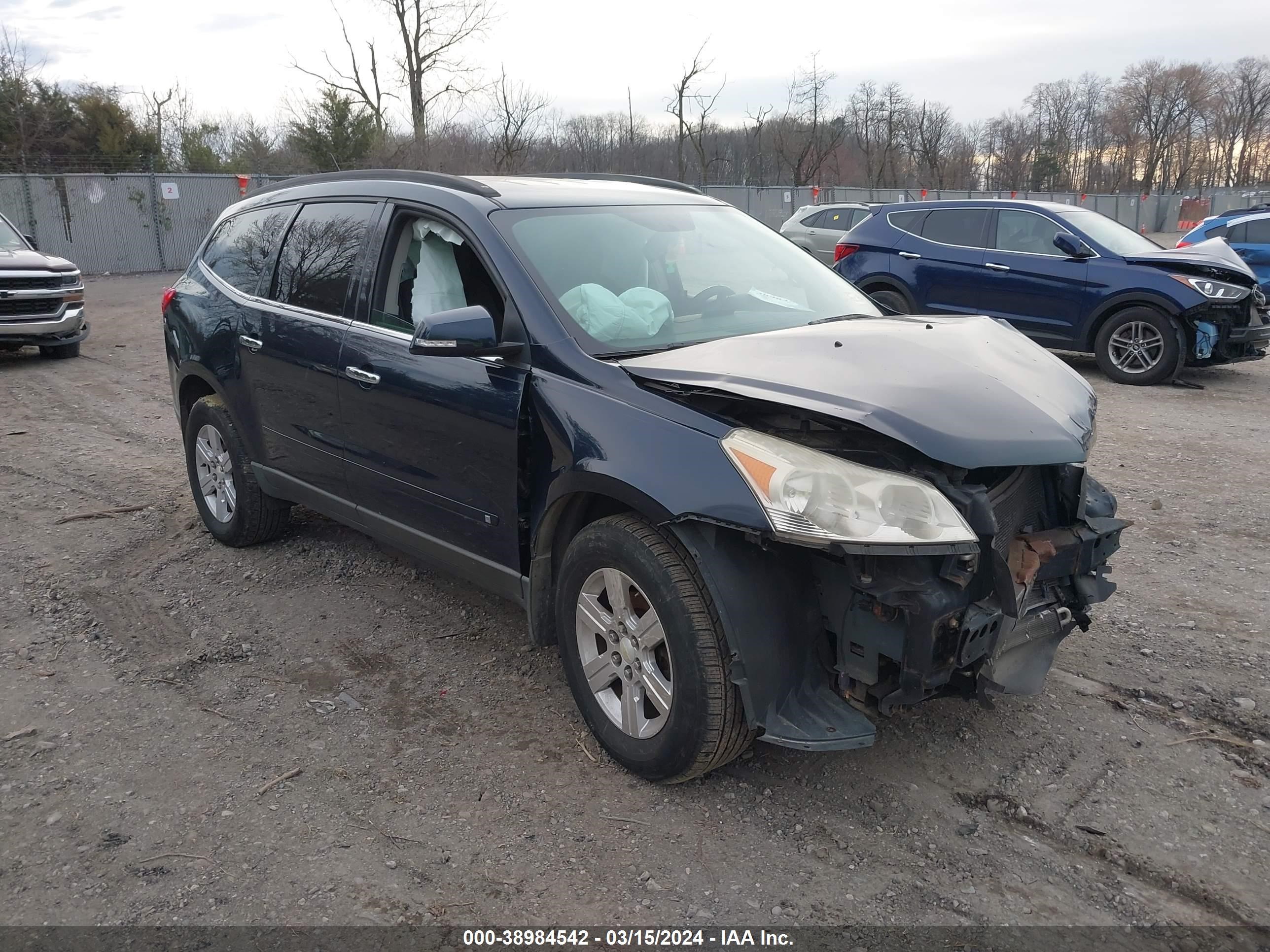 CHEVROLET TRAVERSE 2010 1gnlvfed1as147714