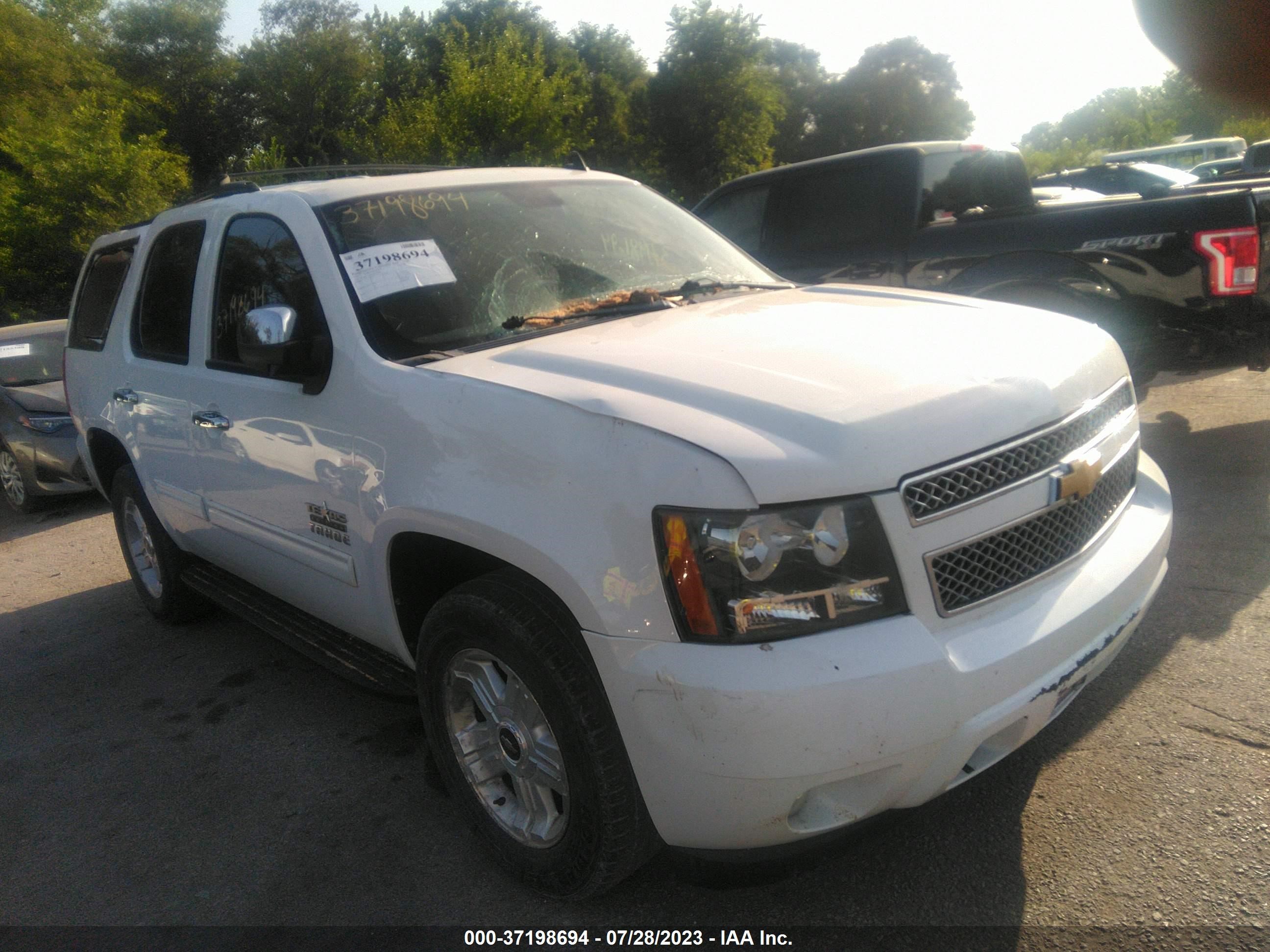 CHEVROLET TAHOE 2013 1gnscae07dr225877