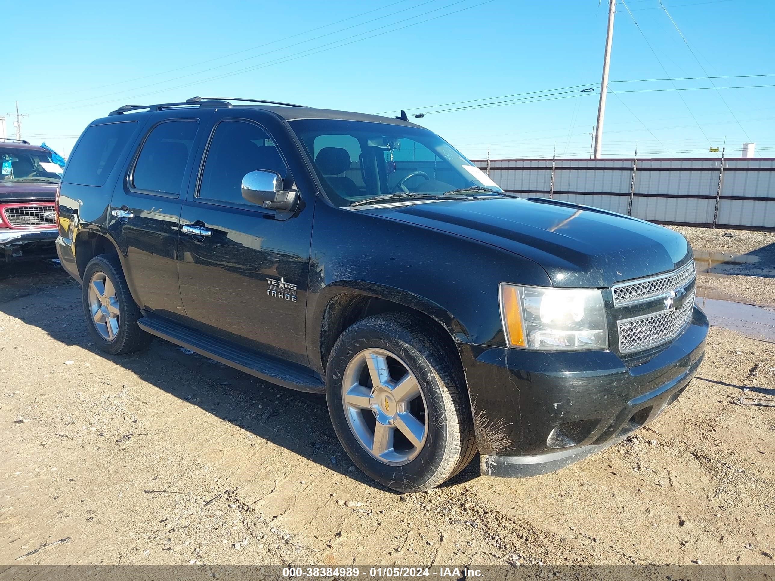 CHEVROLET TAHOE 2013 1gnscae09dr337208