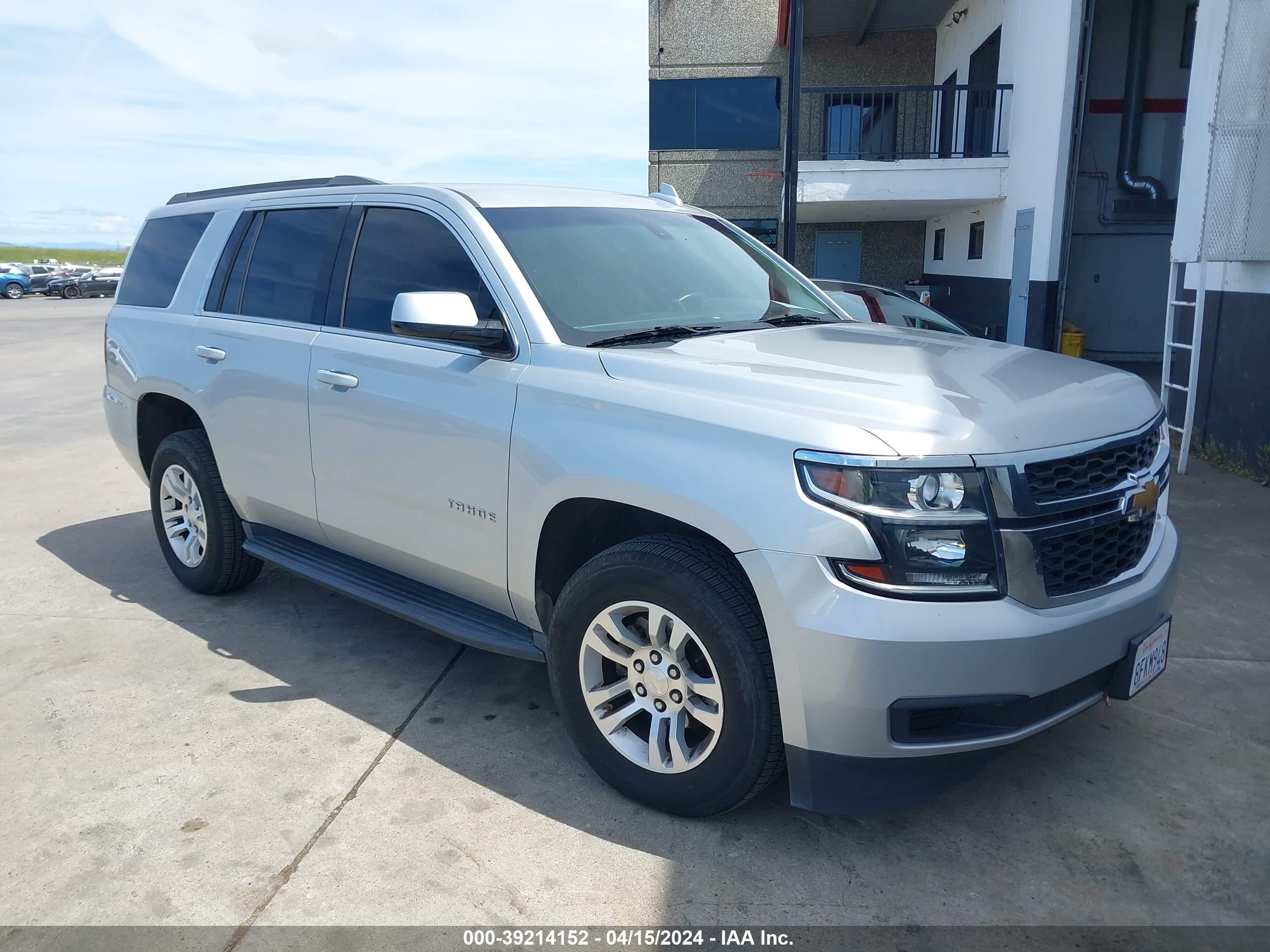 CHEVROLET TAHOE 2018 1gnscaec7jr150619