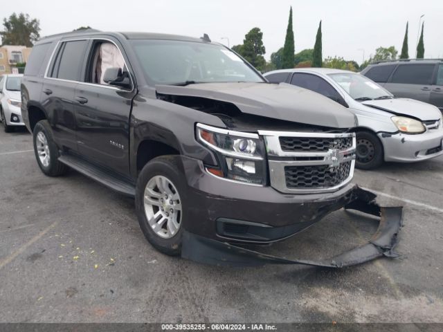 CHEVROLET TAHOE 2016 1gnscakc2gr162576