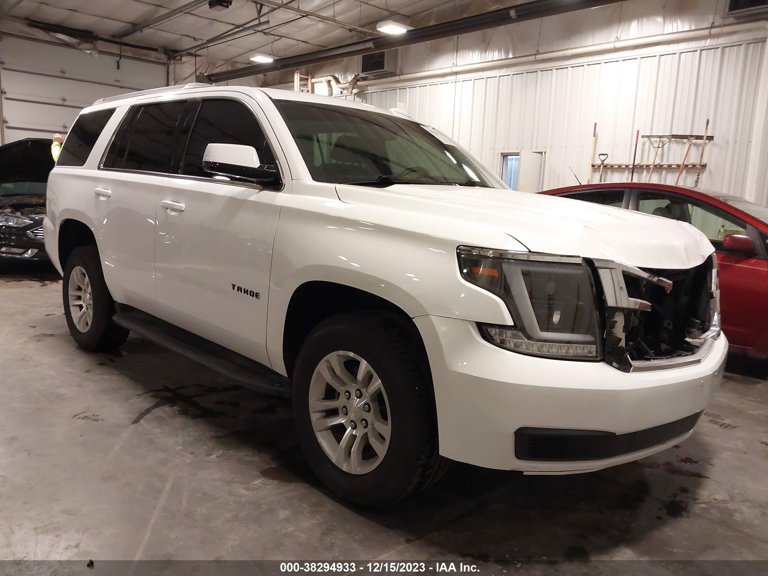 CHEVROLET TAHOE 2017 1gnscakc3hr346023