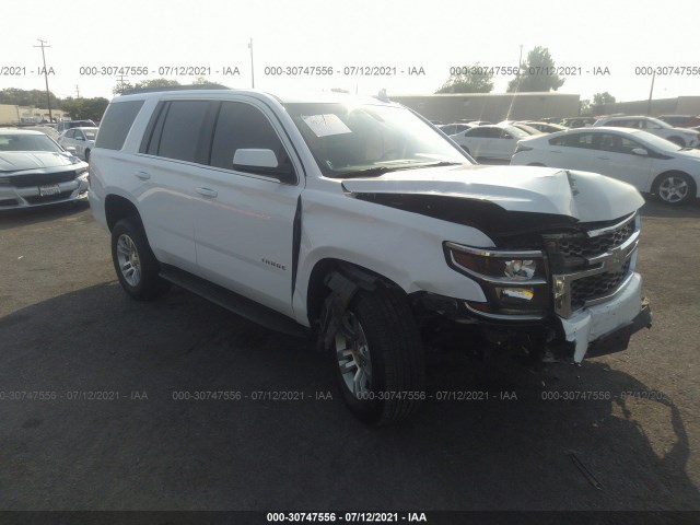 CHEVROLET TAHOE 2019 1gnscakc4kr386456