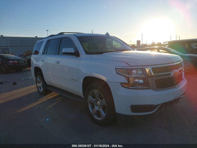 CHEVROLET TAHOE 2017 1gnscakc7hr342749