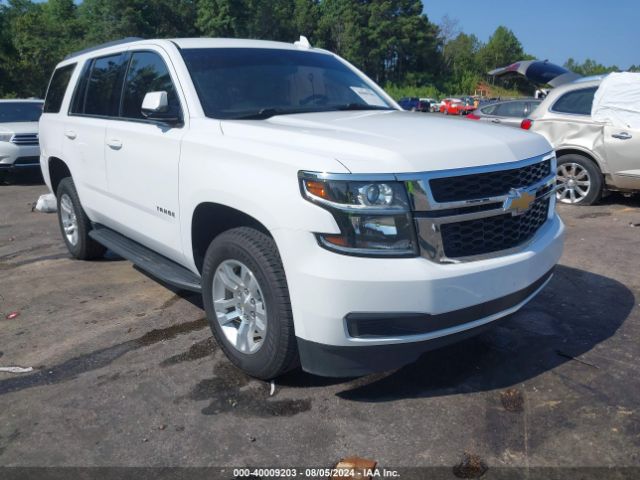 CHEVROLET TAHOE 2019 1gnscakc7kr256347