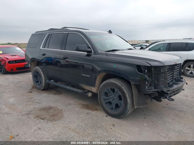 CHEVROLET TAHOE 2018 1gnscakc9jr365262