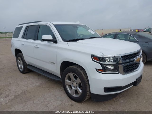 CHEVROLET TAHOE 2019 1gnscakc9kr339682